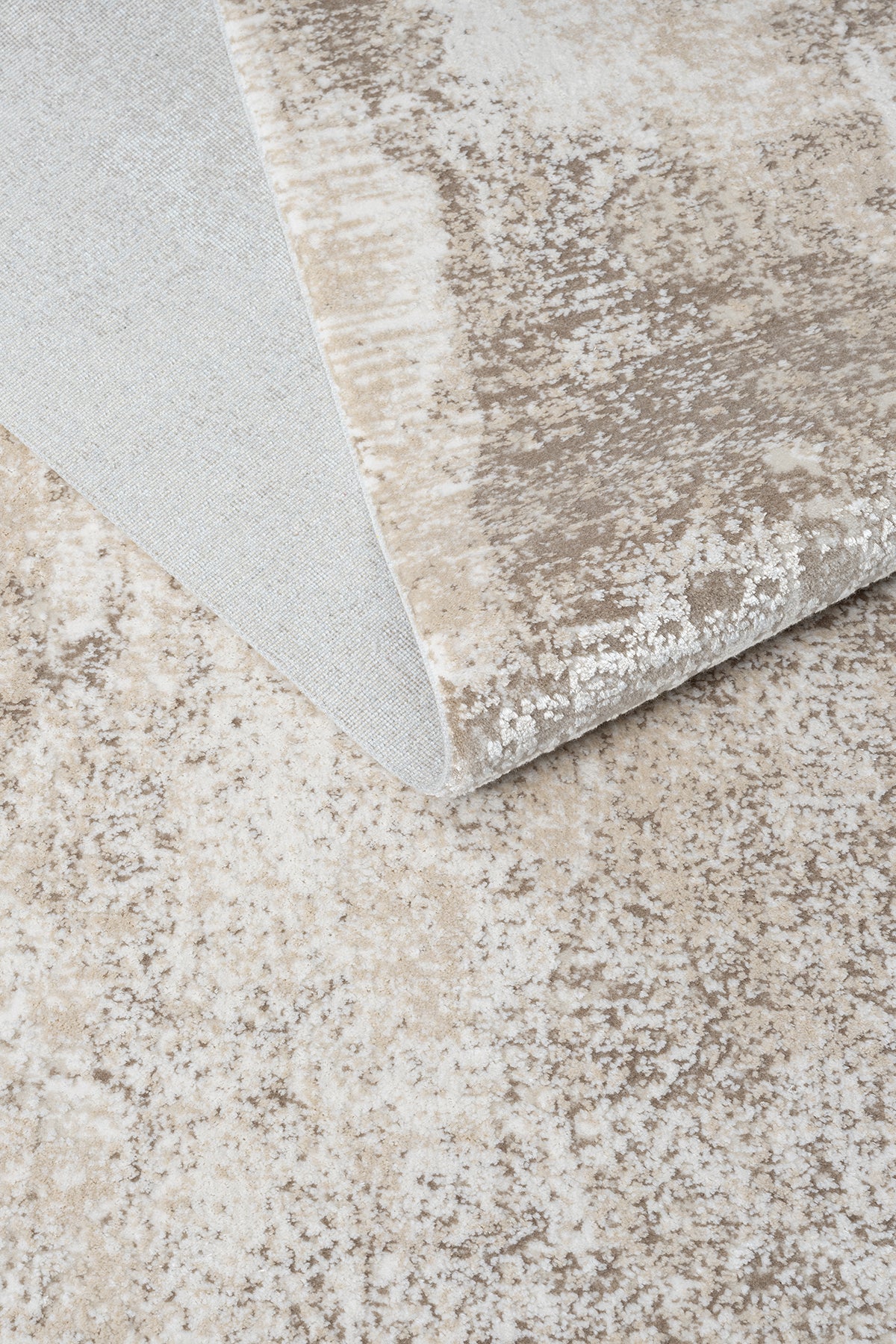 Koza Premium Lara Bej Halı A0240C Salon Oturma Odası Yatak Odası Koridor Makine Halısı