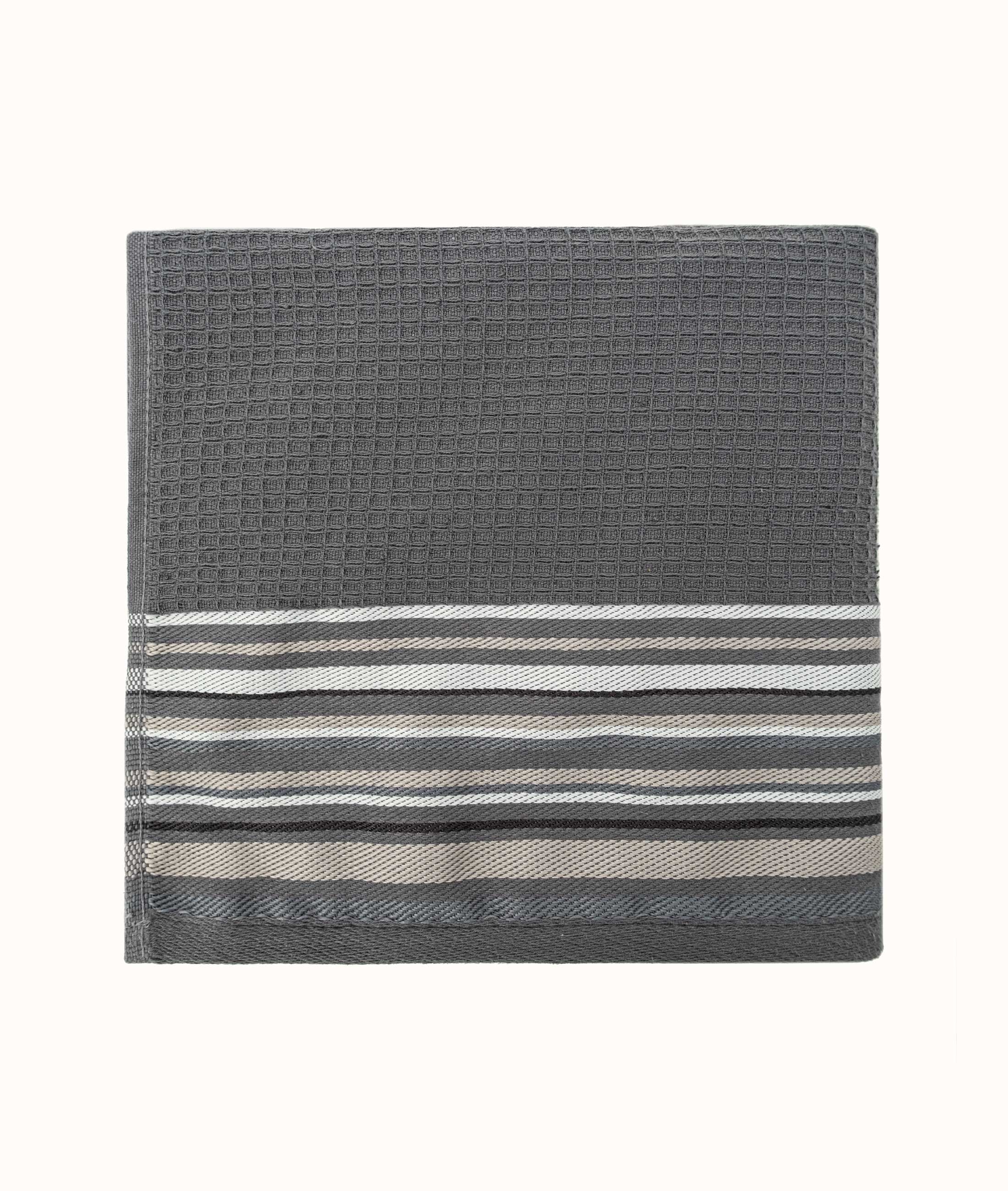 Limira 2'li Antrasit Çeyiz Havlu Seti 50x90-70x140 2254