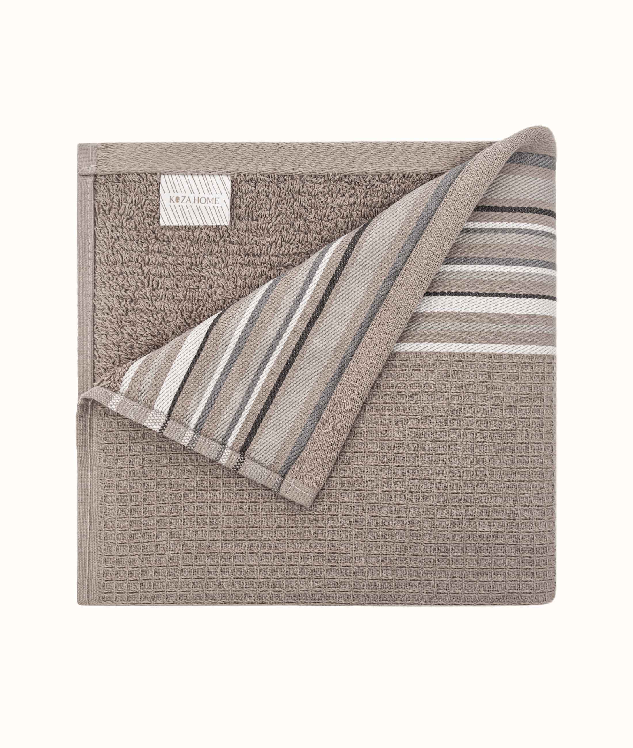 Limira 2'li Set Vizon Pamuk 1 Bornoz L-XL 1 Çeyiz Havlu 50x90 2233