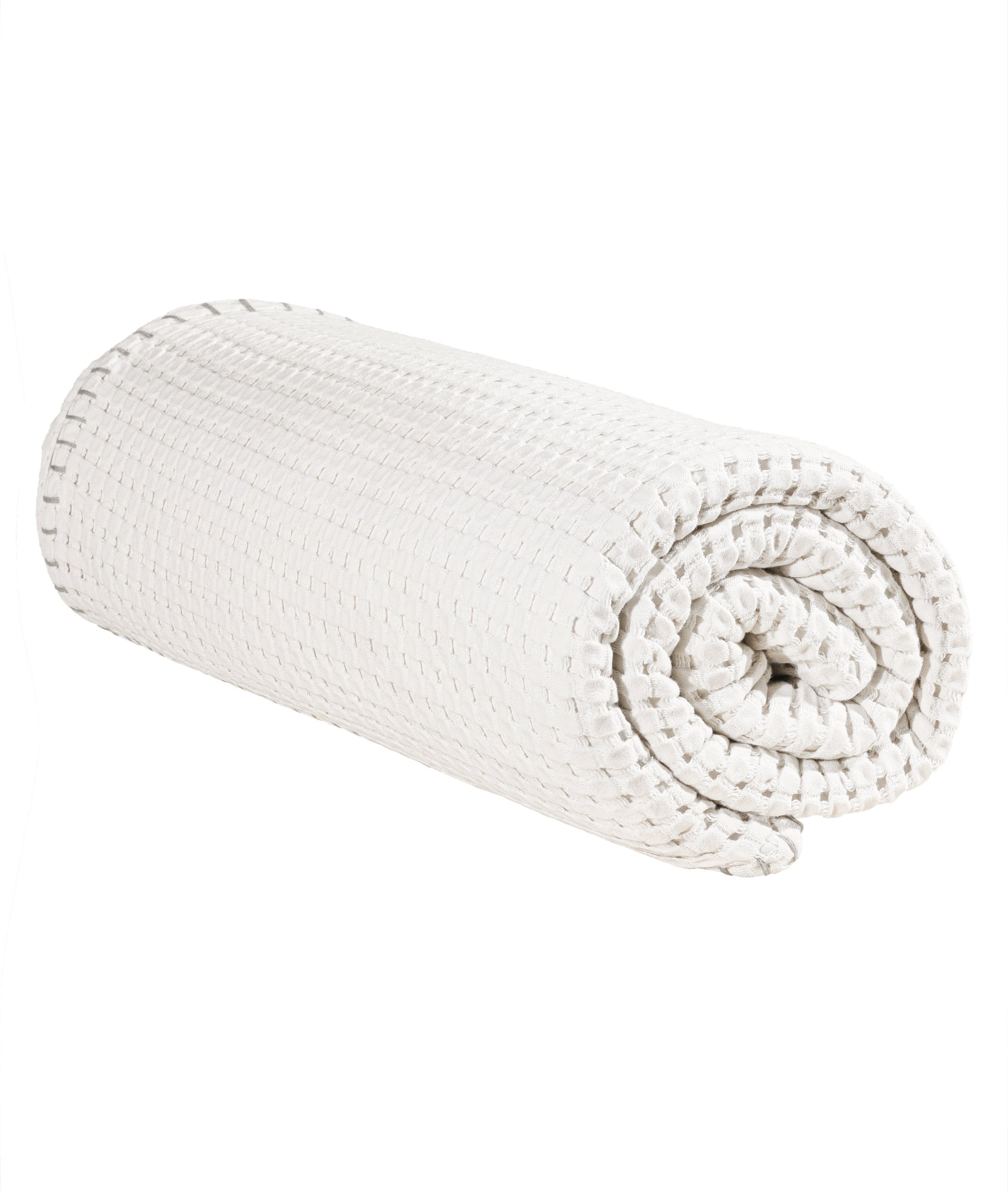 Mare %100 Pamuklu Bej Waffle Pike Çift Kişilik 230x245 7501A