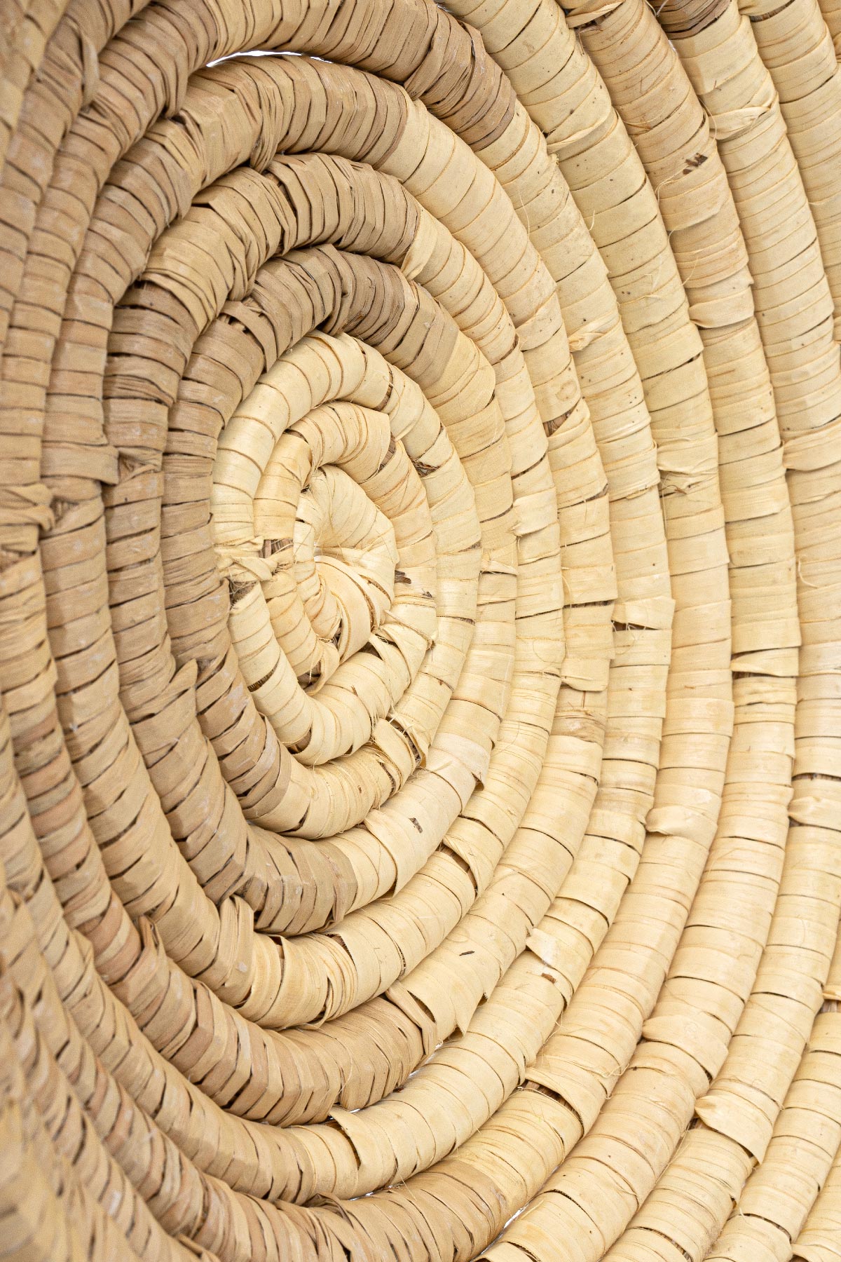 Meander Bambu El Yapımı Duvar Tabağı Dekoru 35cm 8901