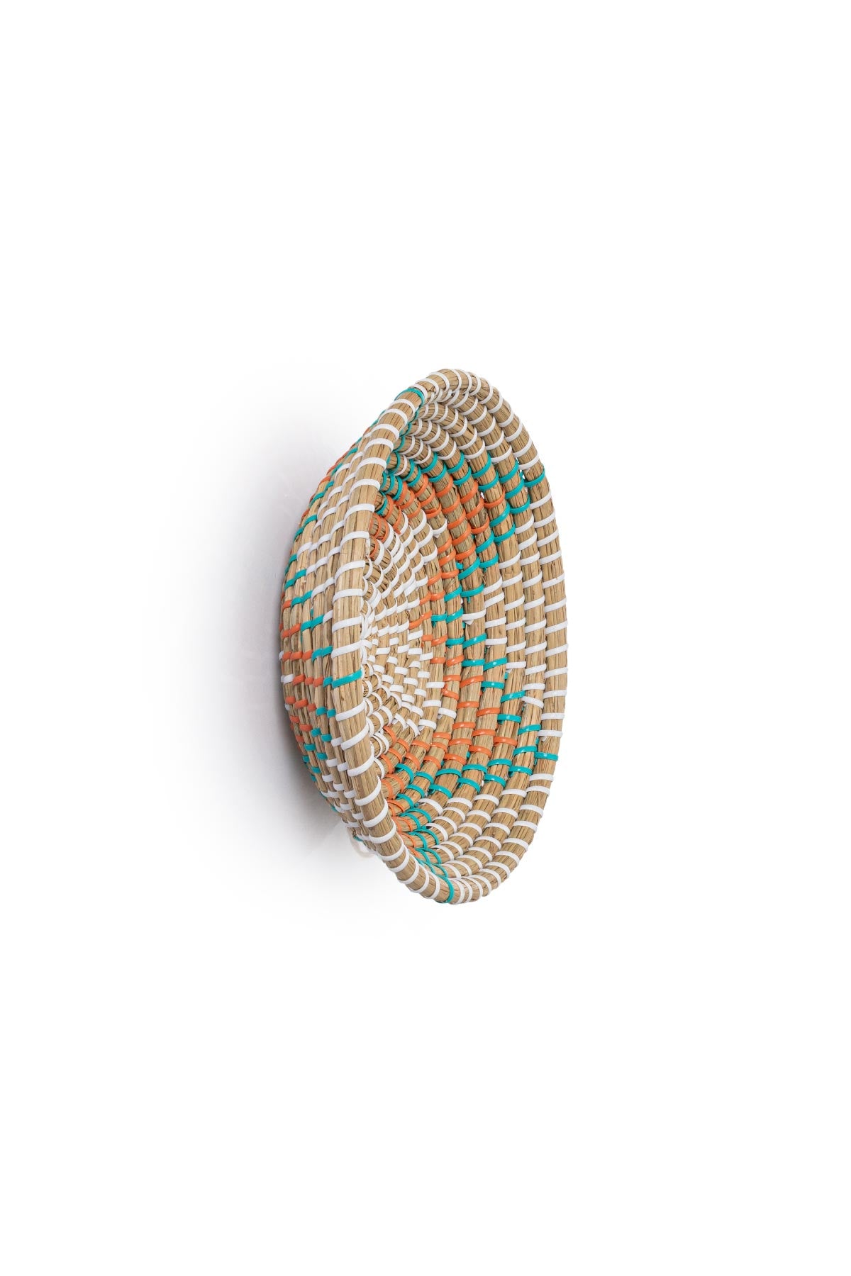 Meander Bambu El Yapımı Turuncu Yıldız Duvar Tabağı Dekoru 25cm 89023