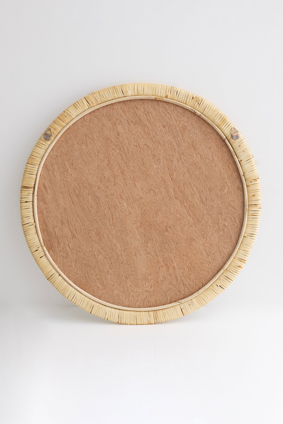 Meander El Yapımı Rattan Yuvarlak Dekoratif Ayna 80cm 8905