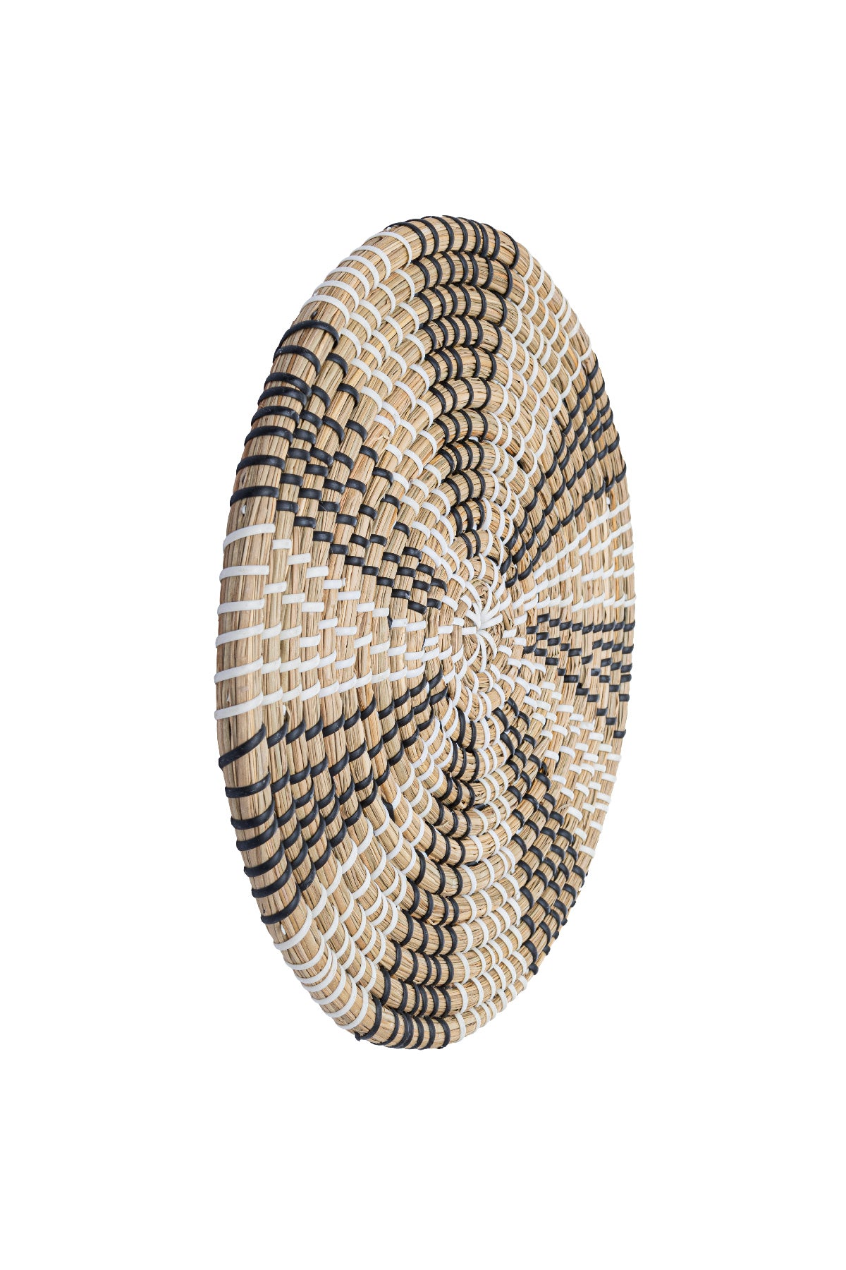 Meander El Yapımı Siyah Desenli Duvar Dekoru 30cm 8908