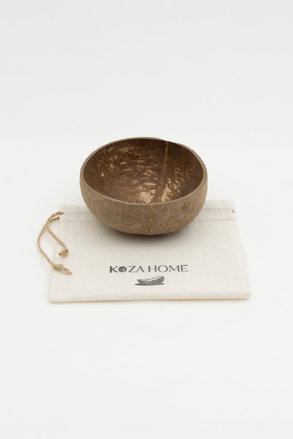 Meander Motto El Yapımı Doğal Hindistan Cevizi Kase 5078