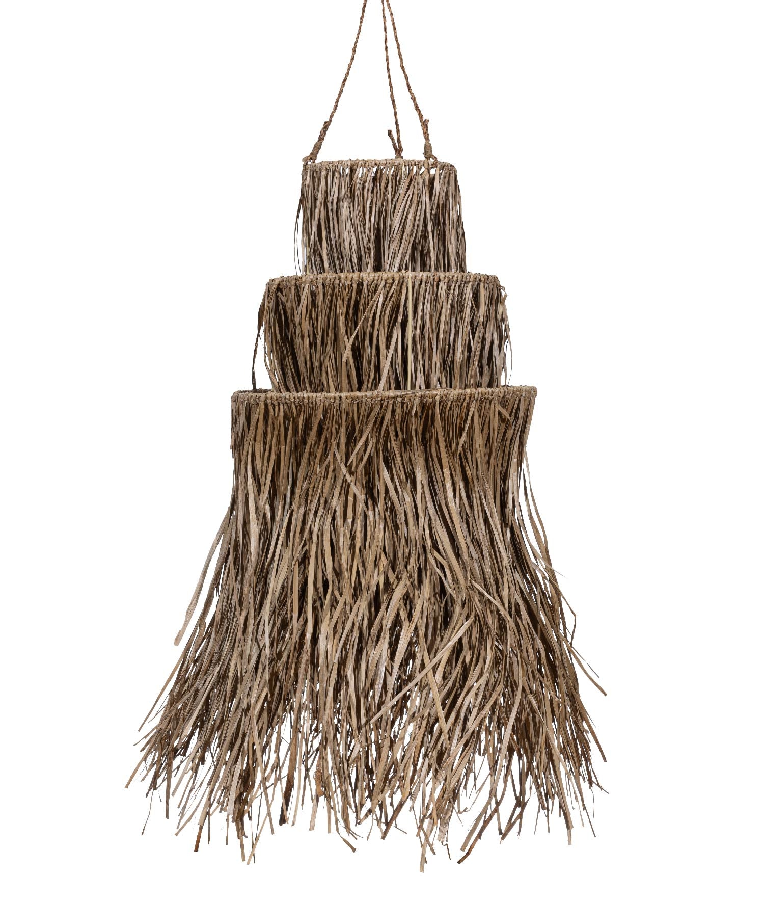 Meander Natural Deniz Sazı Sarkıt Lamba 45x80cm 8781