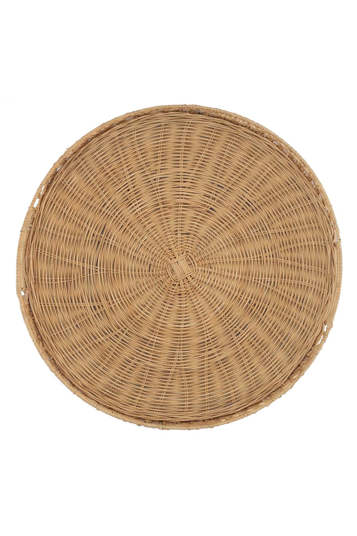 Meander Rattan El Örme Çok Amaçlı Tepsi 55cm 8926