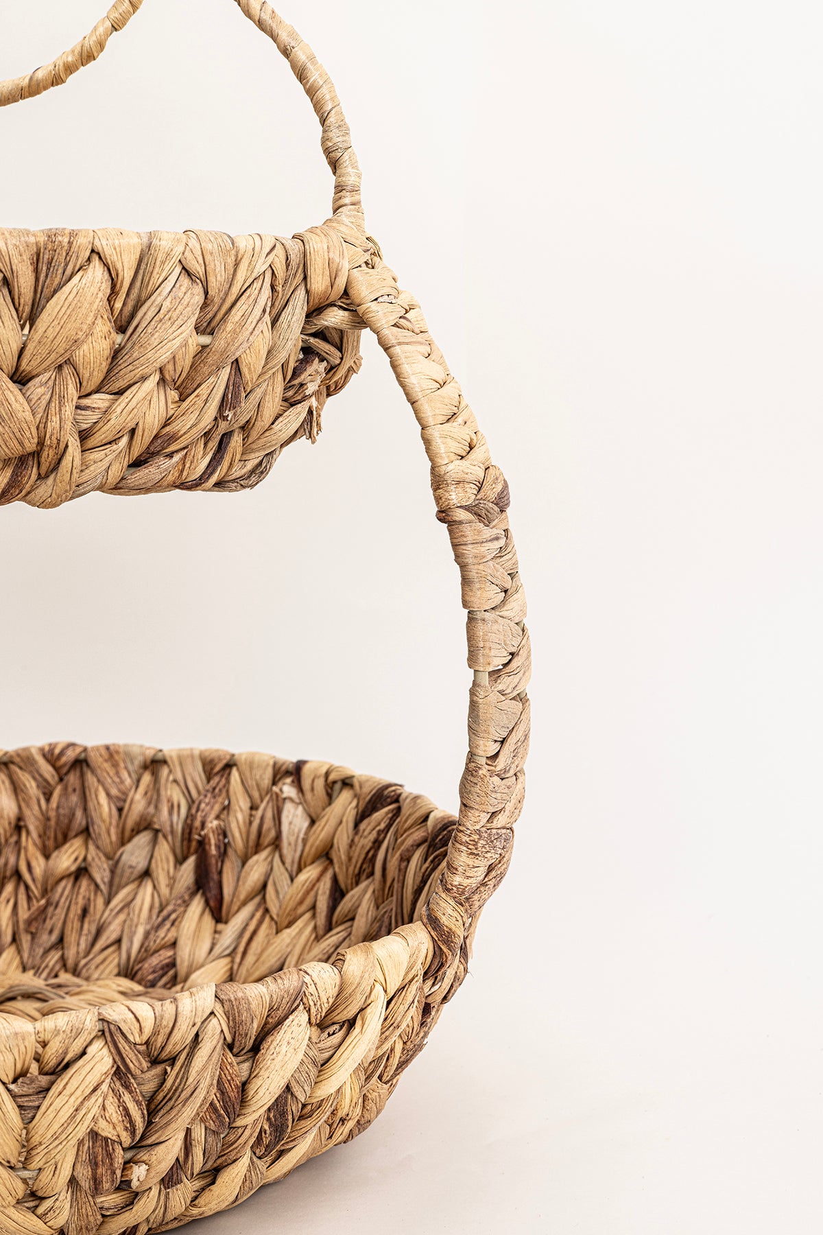 Meander Su Sümbülü 2 Katlı Yuvarlak Sunumluk 5121