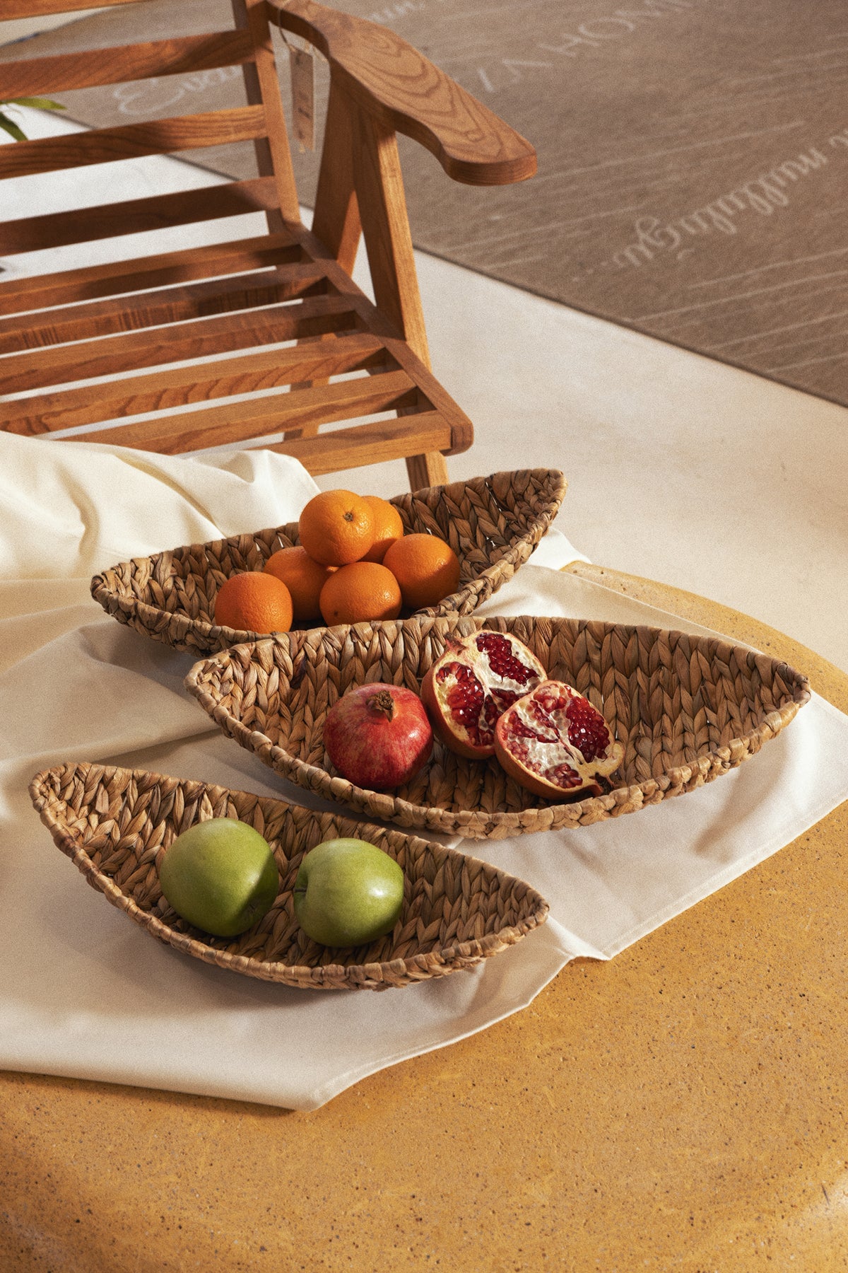 Meander Su Sümbülü 3'lü Kayık Sunumluk 5117