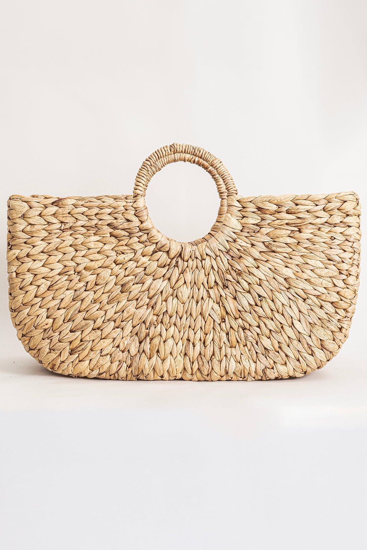 Meander Su Sümbülü Hasır Çanta 3 lü Set 5116