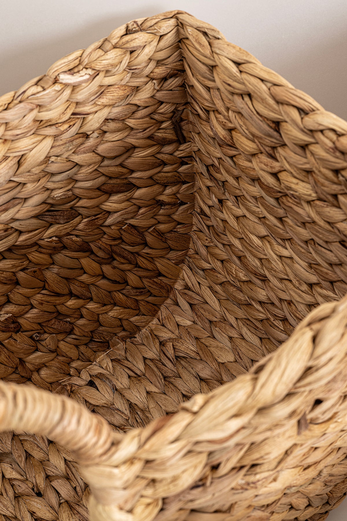 Meander Su Sümbülü Hasır Çanta 3 lü Set 5116