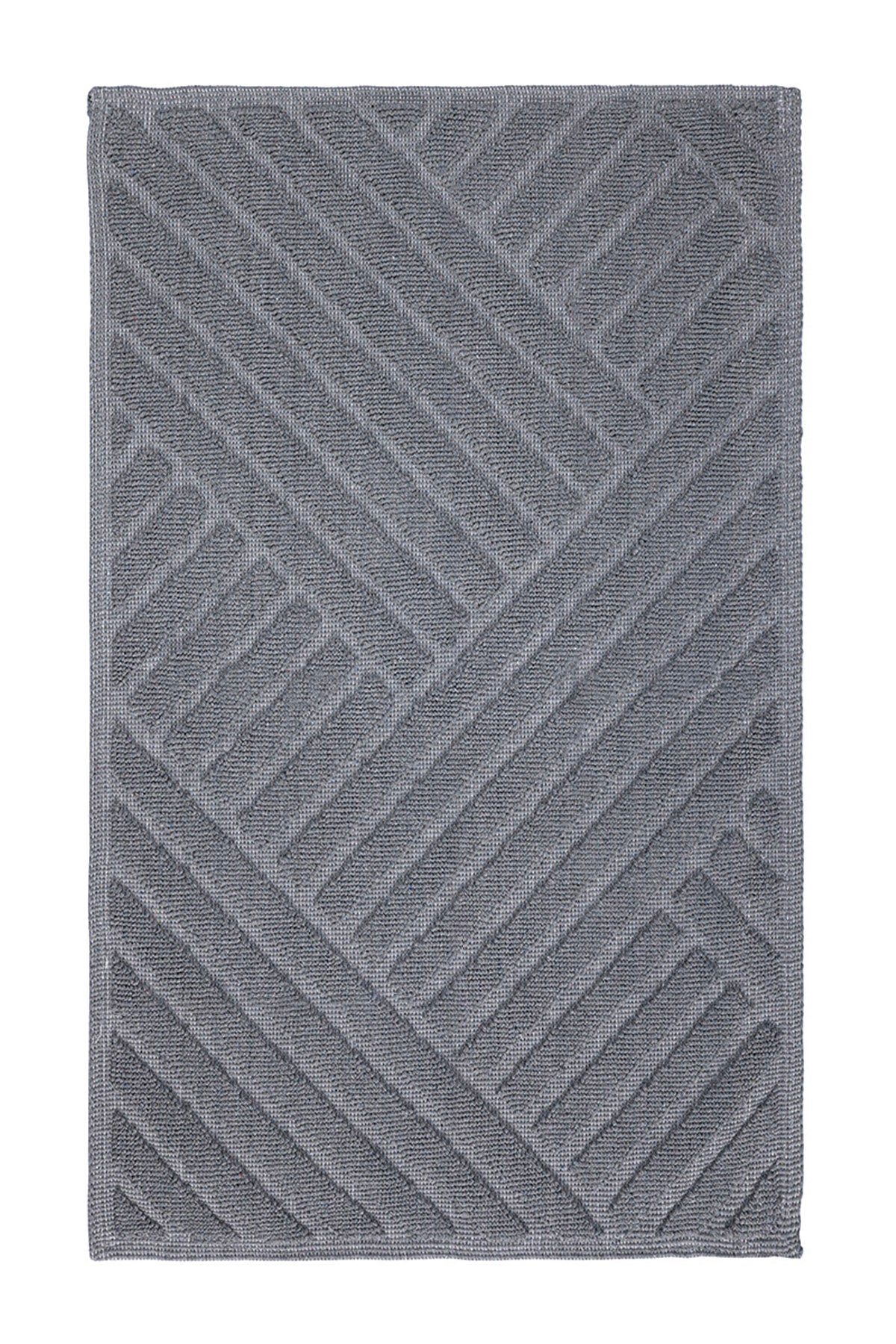Medea Gri 2'li Pamuk Banyo Paspas Takımı 60x100 60x50 8593