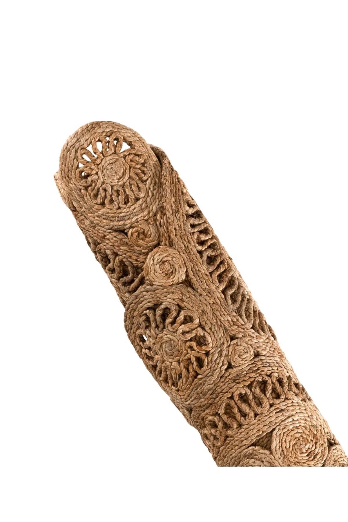 Natura El Dokuma Jüt Bohem Tarz Otantik Salon Oturma Odası Koridor Yatak Odası Natural Halı 00004A