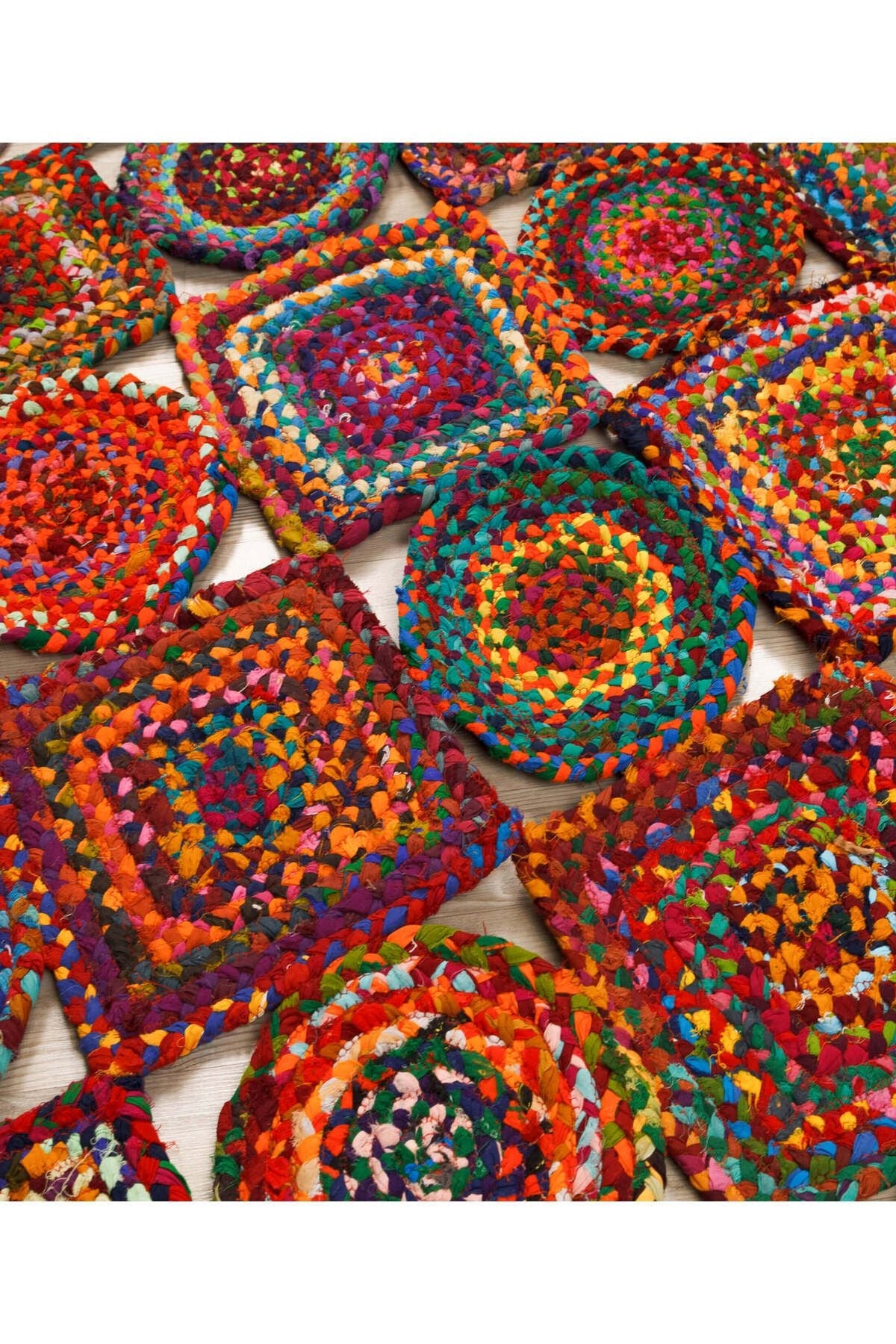 Natura El Dokuma Jüt Bohem Tarz Otantik Salon Oturma Odası Koridor Yatak Odası Natural Halı 00009A