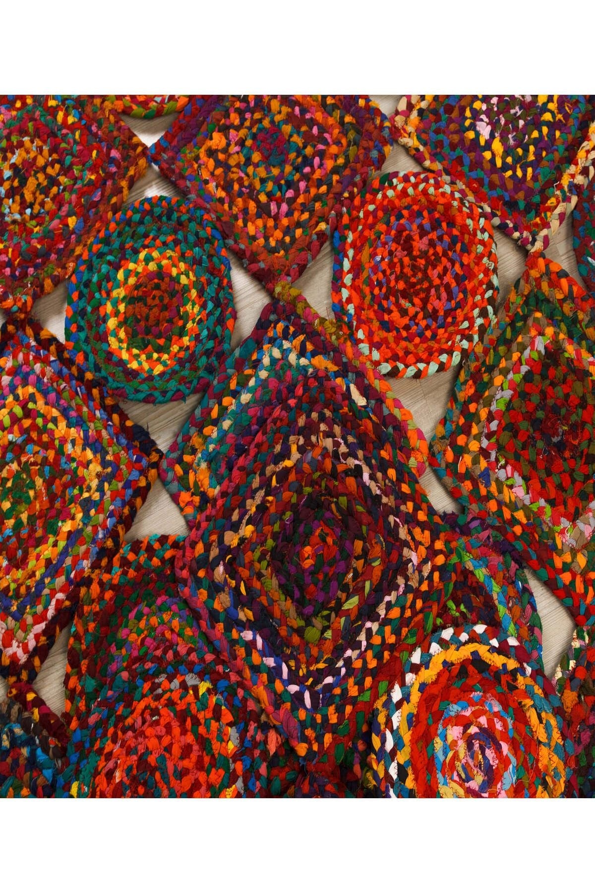 Natura El Dokuma Jüt Bohem Tarz Otantik Salon Oturma Odası Koridor Yatak Odası Natural Halı 00009A