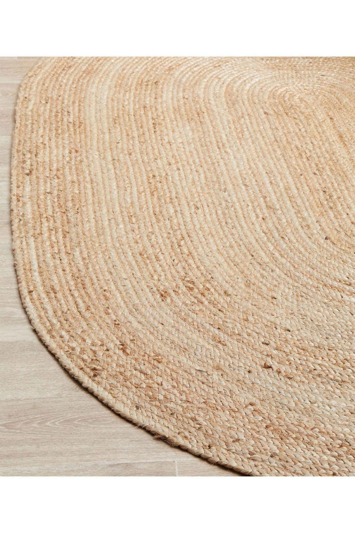 Natura El Dokuma Jüt Bohem Tarz Otantik Salon Oturma Odası Koridor Yatak Odası Natural Halı 00024A
