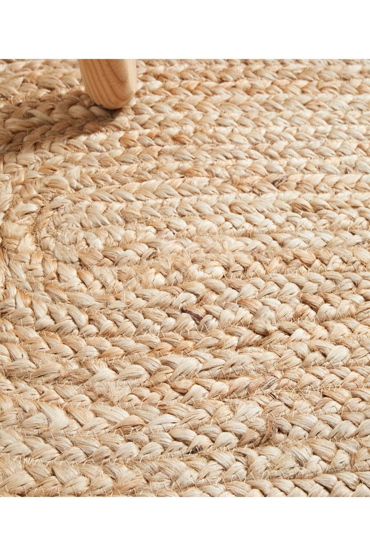 Natura El Dokuma Jüt Bohem Tarz Otantik Salon Oturma Odası Koridor Yatak Odası Natural Halı 00024A