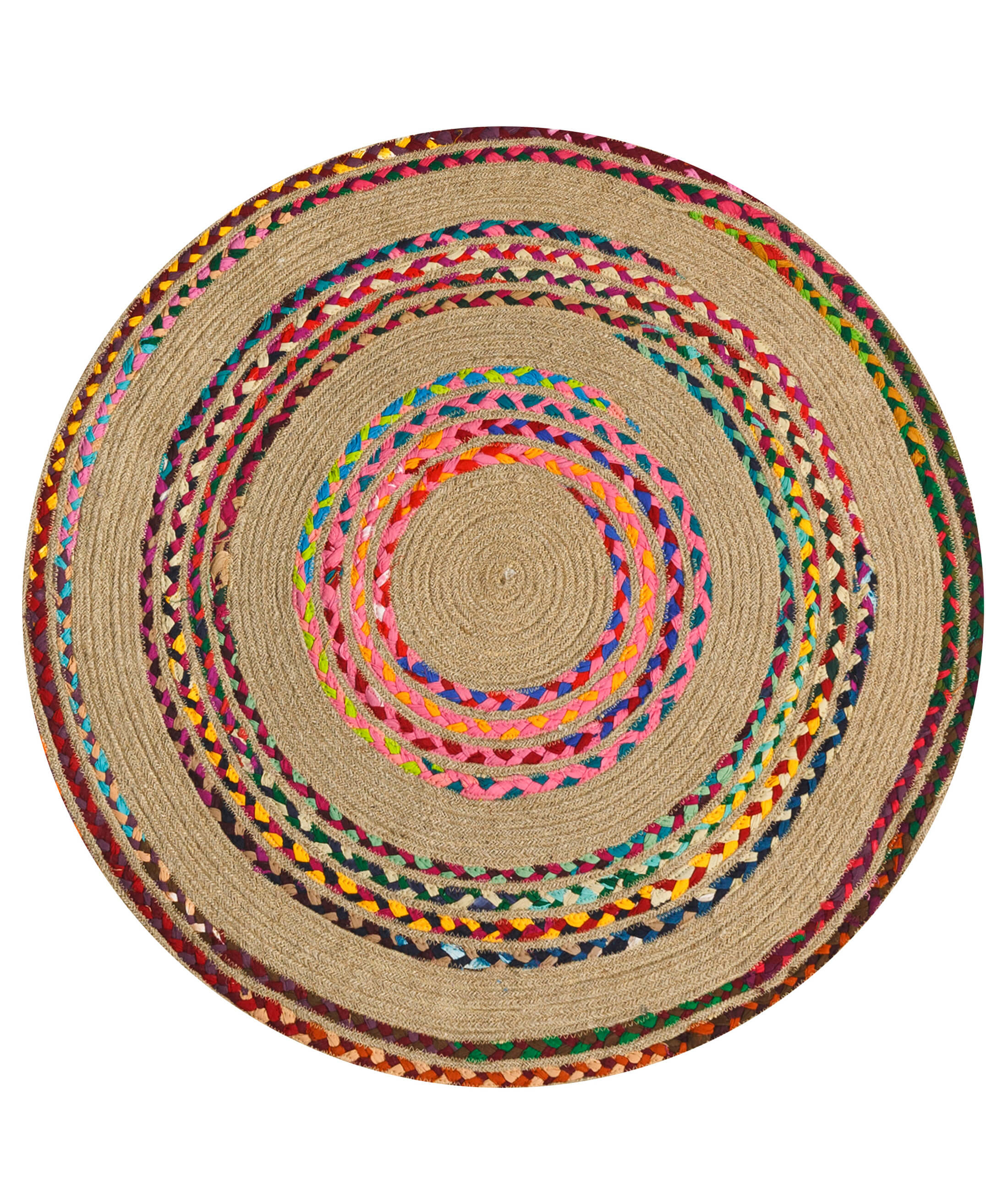 Natura El Dokuma Jüt Bohem Tarz Otantik Salon Oturma Odası Koridor Yatak Odası Natural Halı 00002A