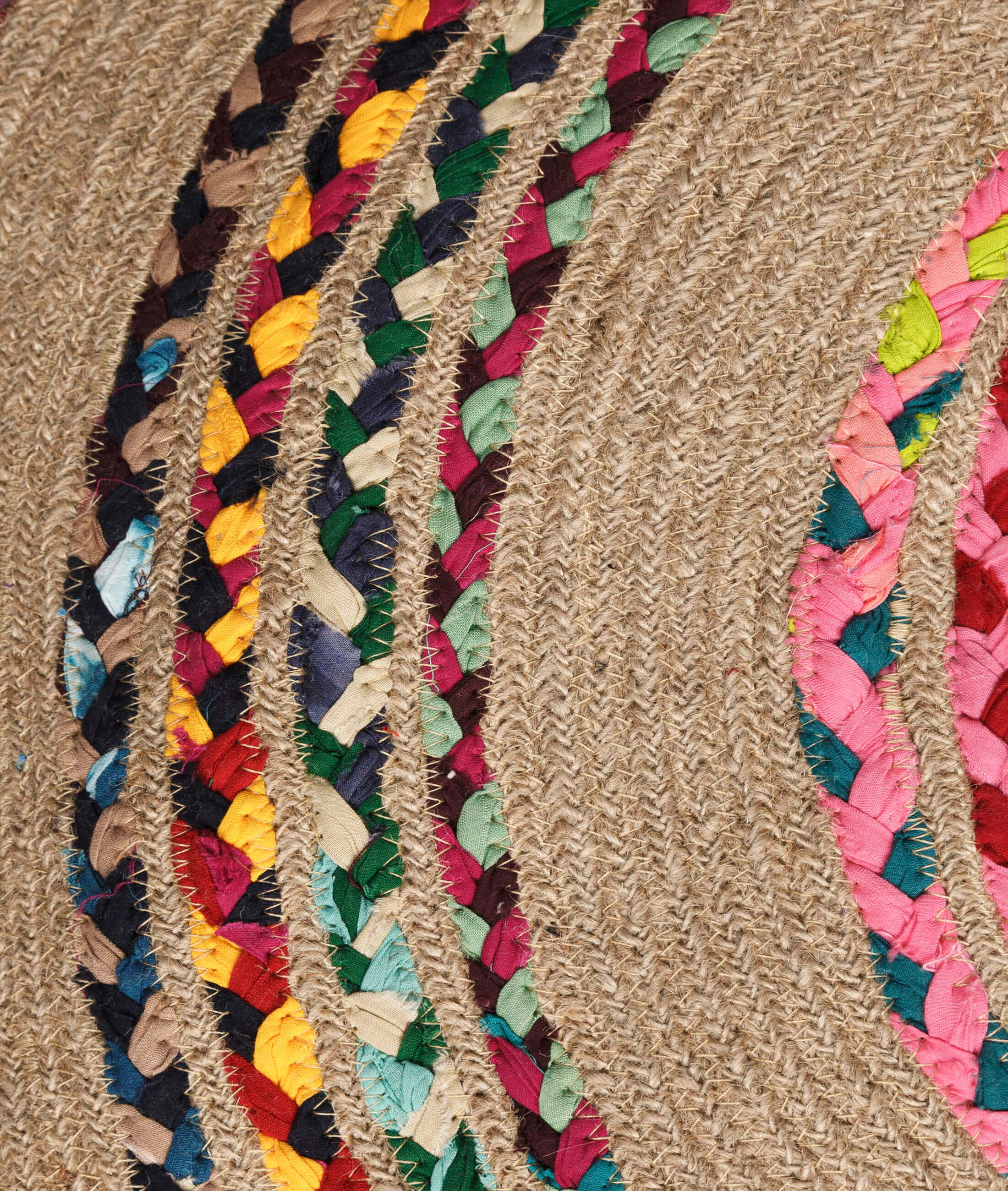 Natura El Dokuma Jüt Bohem Tarz Otantik Salon Oturma Odası Koridor Yatak Odası Natural Halı 00002A