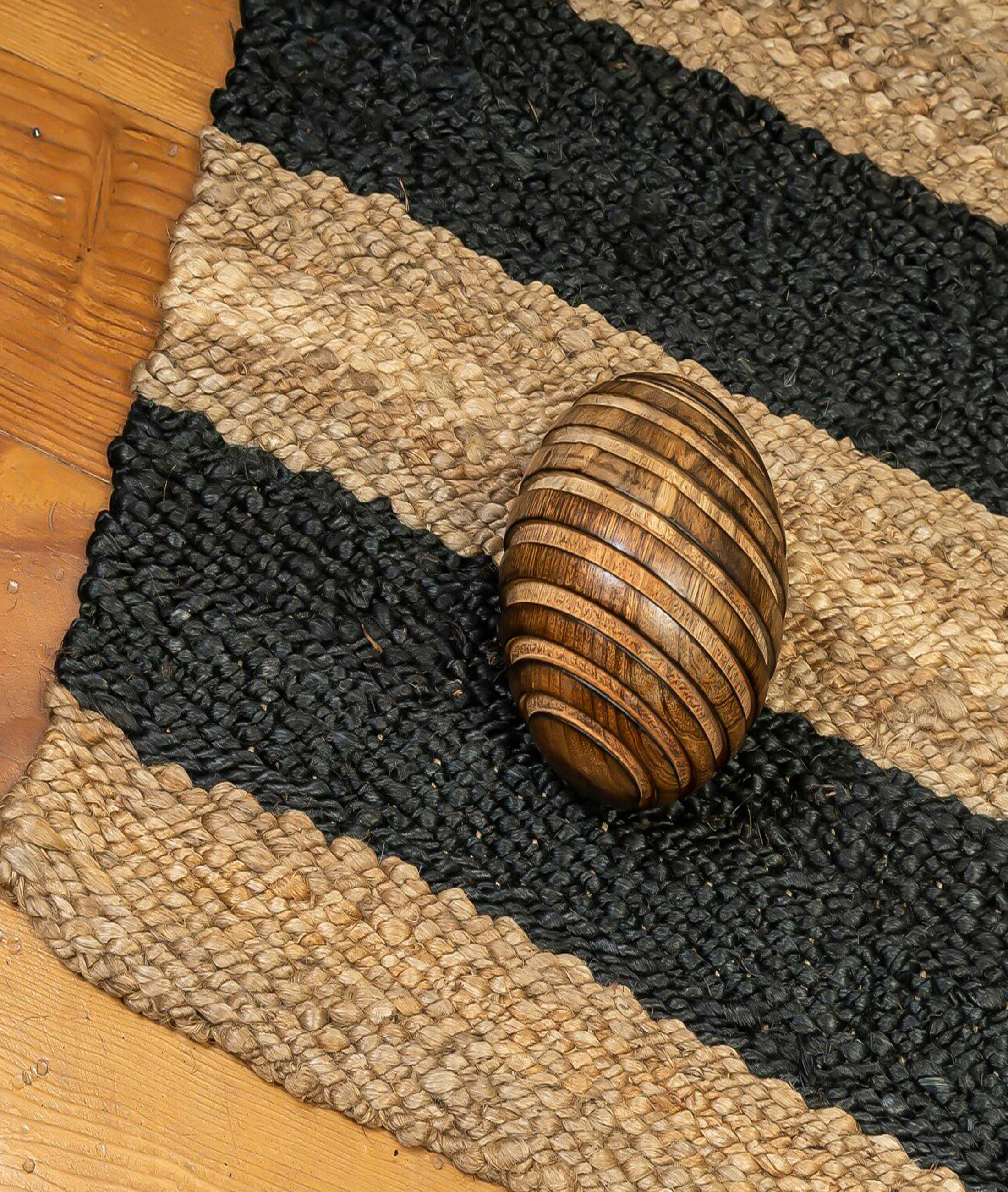 Natura El Dokuma Jüt Bohem Tarz Otantik Salon Oturma Odası Koridor Yatak Odası Natural Halı 00021A