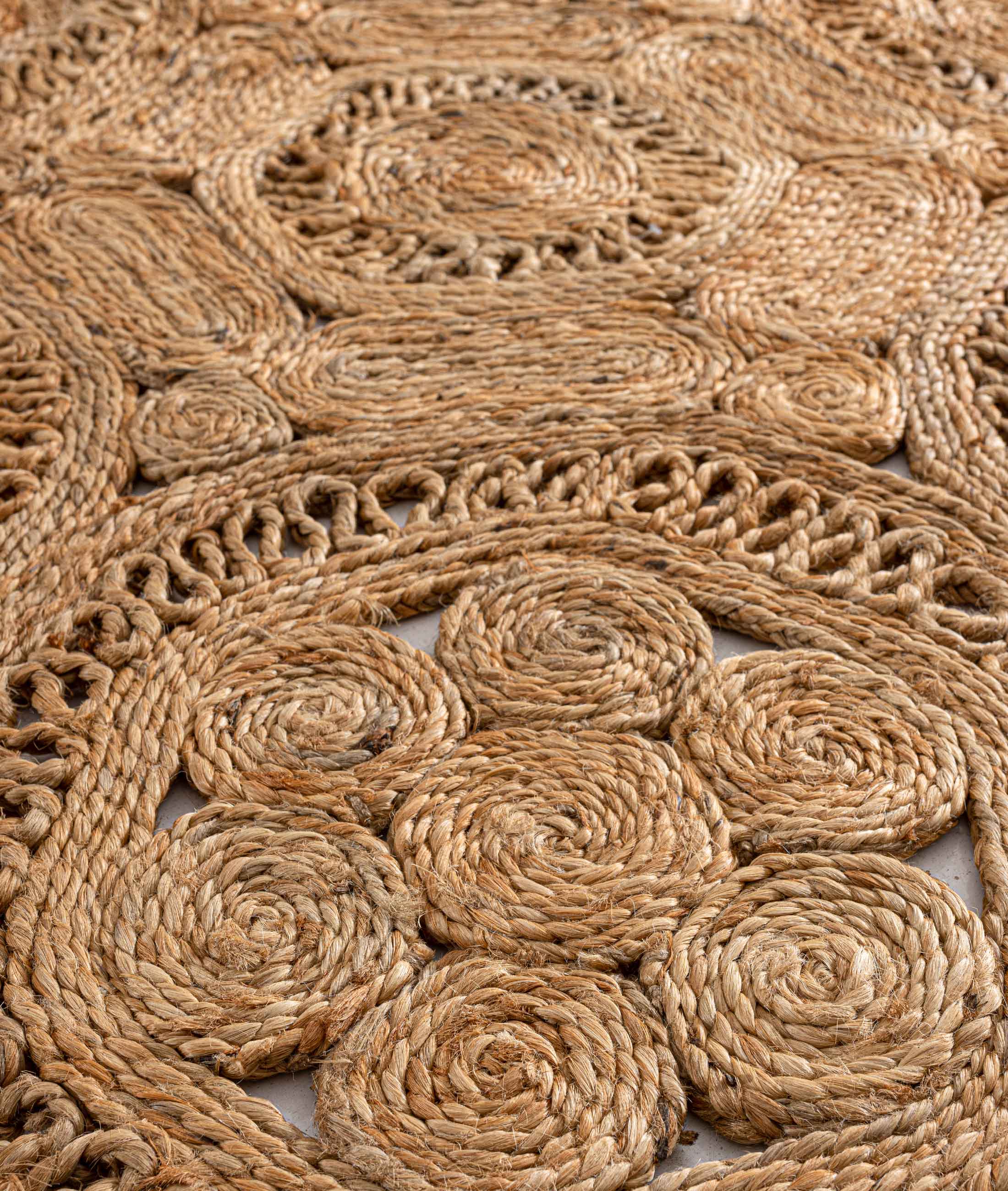 Natura El Dokuma Jüt Bohem Tarz Otantik Salon Oturma Odası Koridor Yatak Odası Natural Halı 00004A