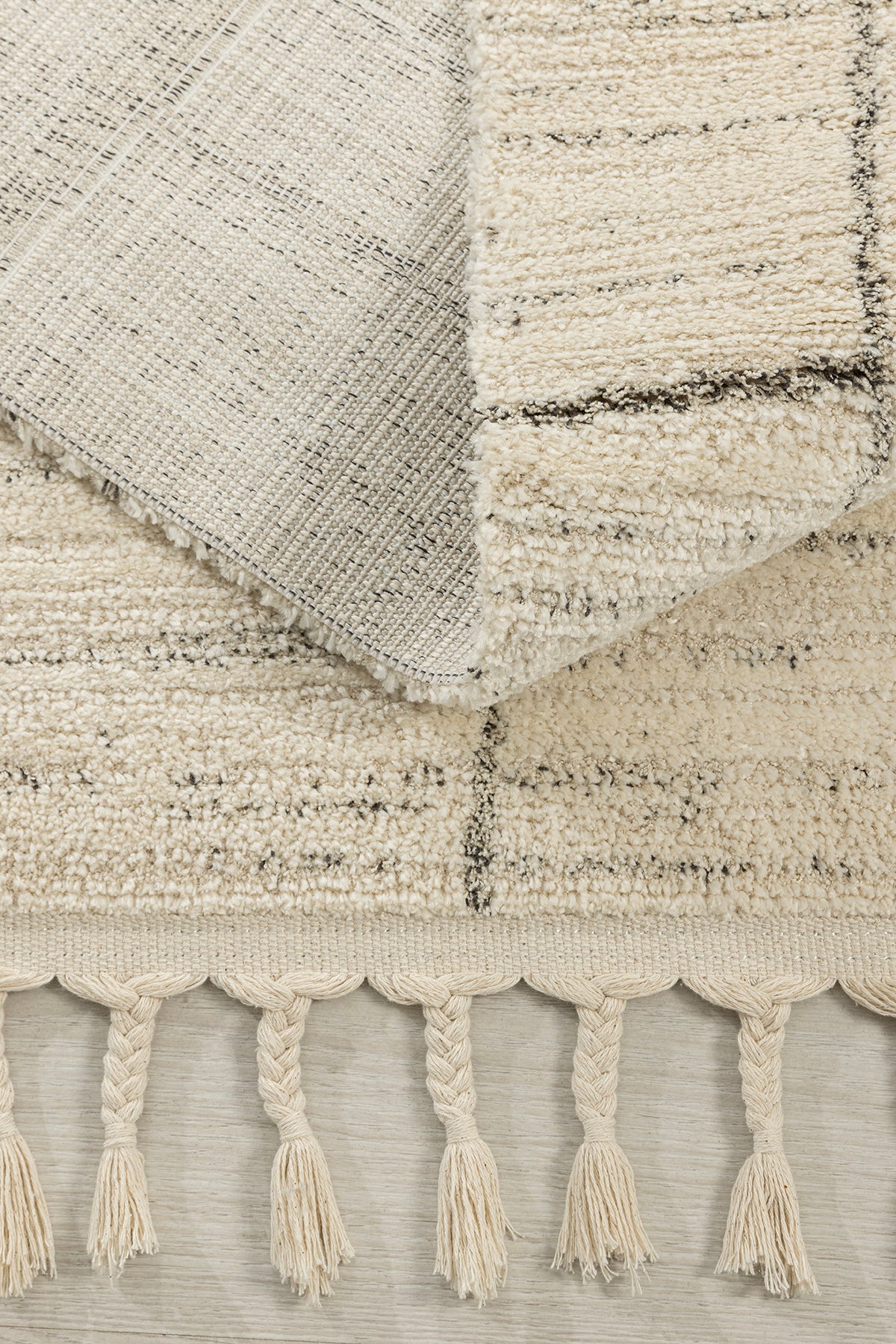 Koza Hayad Norway Gri Halı Kilim Salon Oturma Odası Yolluk Yatak Odası Koridor Halısı A0883A