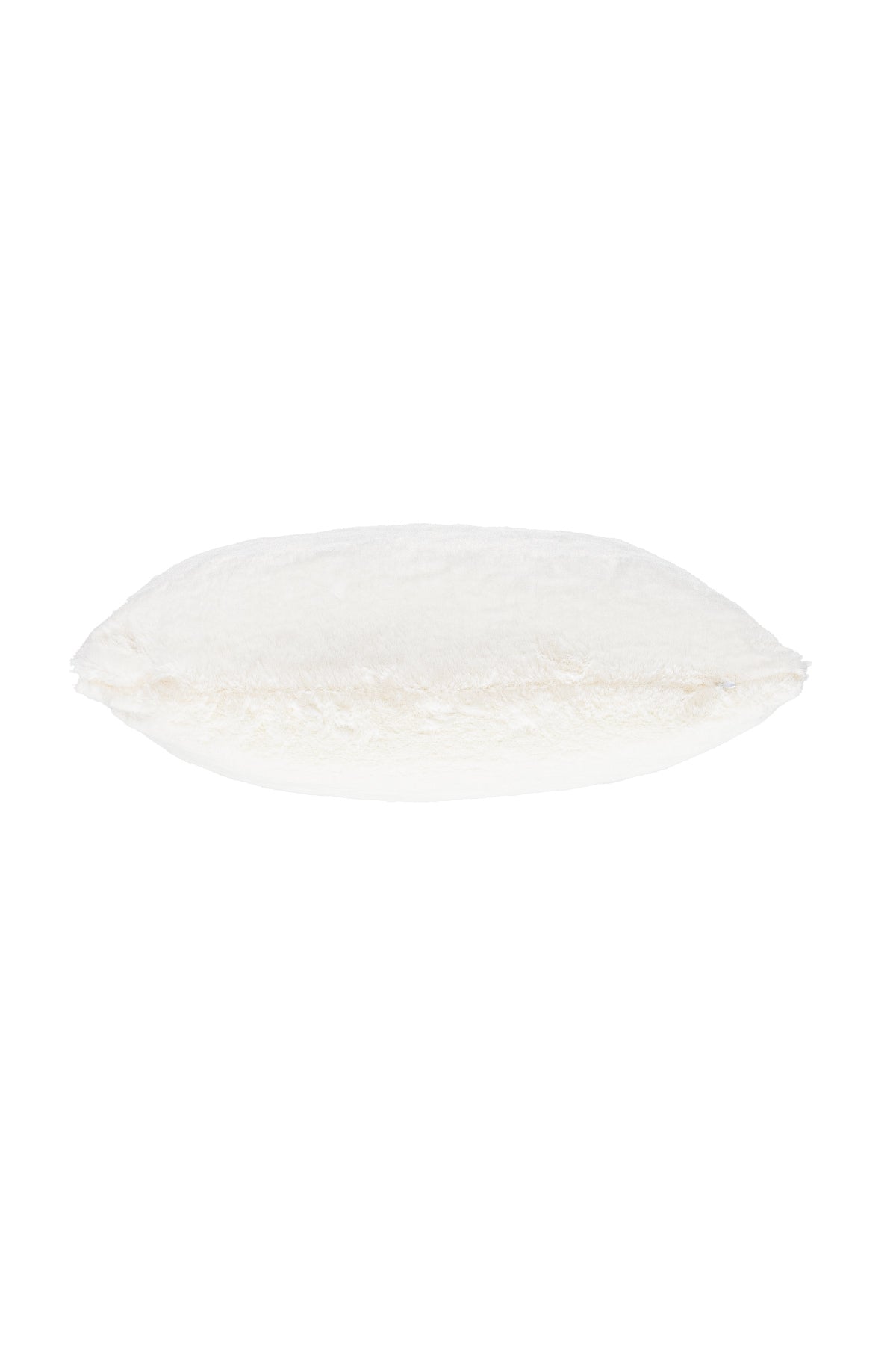 Piuma Krem Düz Peluş Yastık 50x50 5044