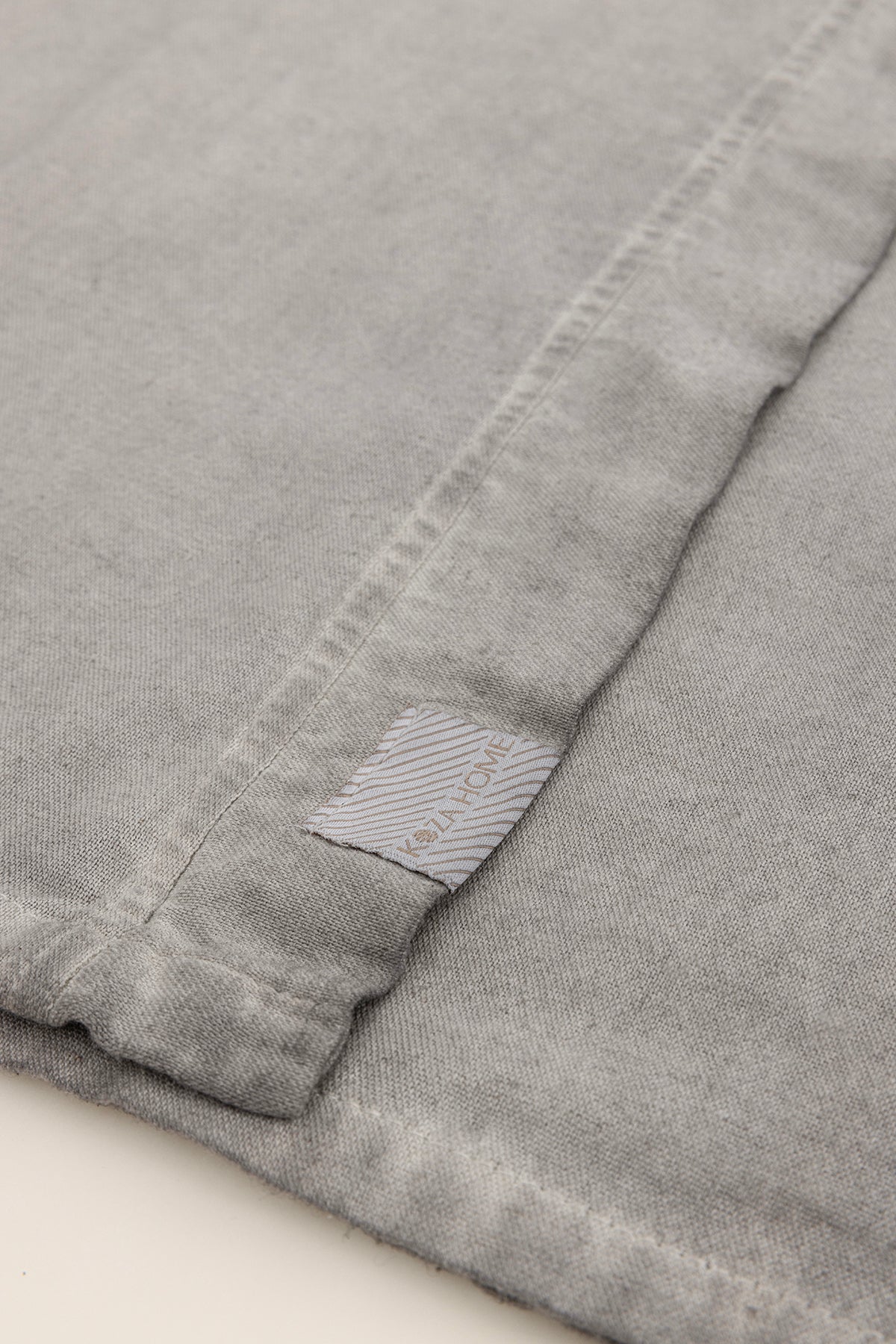 Raw Pamuk Gri Sabahlık Kimono S-M 1517A