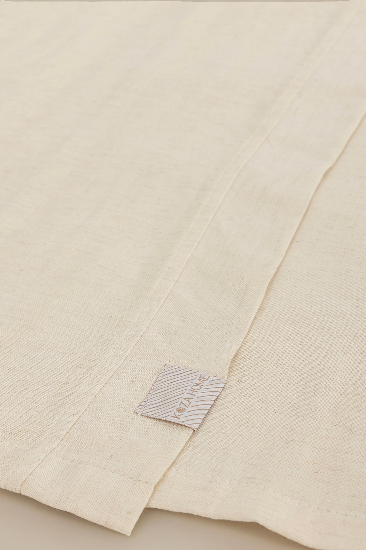 Raw Pamuk Keten Natural Kimono S-M 1515A