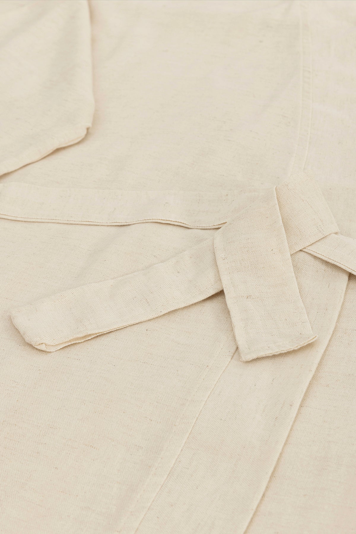 Raw Pamuk Keten Natural Kimono S-M 1515A