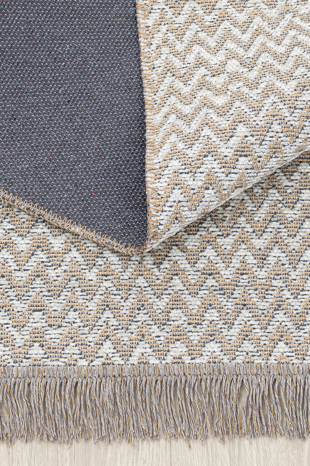 Rosso Krem Dokuma Sisal Halı Jüt Halı Kilim Salon Oturma Odası Yatak Odası Koridor Halısı 23033A