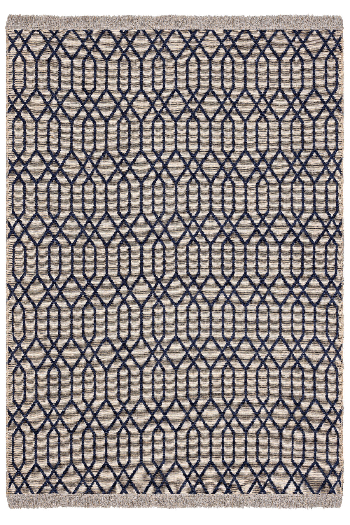 Rosso Lacivert Dokuma Sisal Halı Jüt Halı Kilim Salon Oturma Odası Yatak Odası Koridor Halısı 23037A