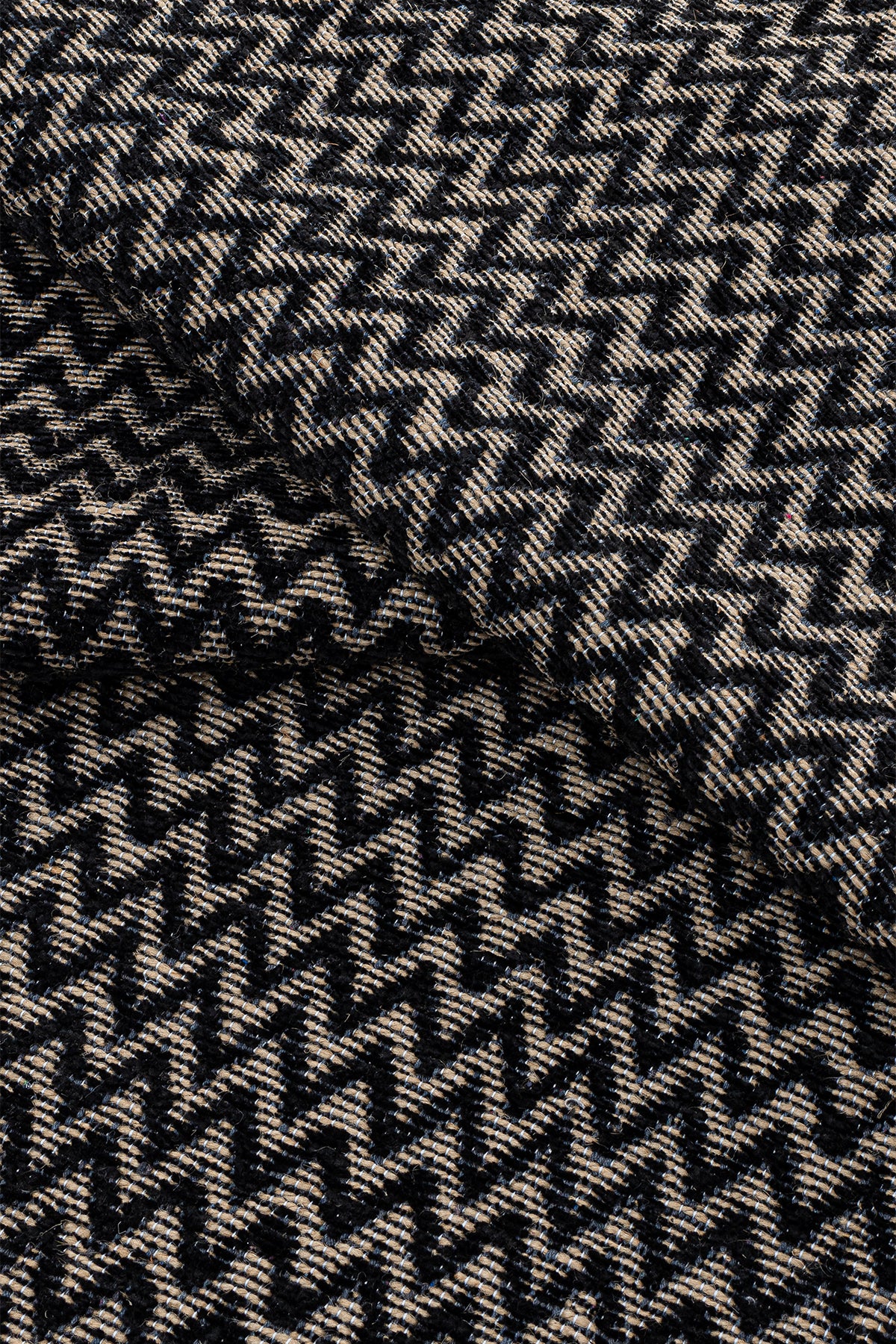 Rosso Siyah Dokuma Sisal Halı Jüt Halı Kilim Salon Oturma Odası Yatak Odası Koridor Halısı 23033A