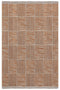 Rosso Turuncu Dokuma Sisal Halı Jüt Halı Kilim Salon Oturma Odası Yatak Odası Koridor Halısı 23043A