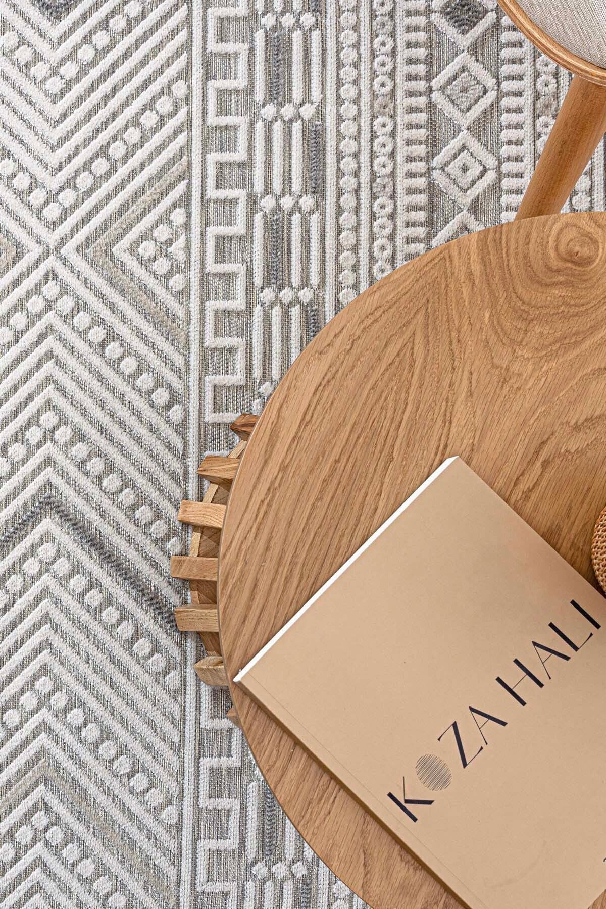 Sand Gri Antrasit Kolay Temizlenebilir Halı Kilim Oturma Odası Yatak Odası Koridor Makine Halısı 65550A