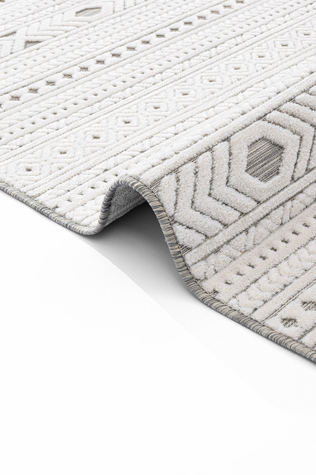 Sand Gri Krem Kolay Temizlenebilir Halı Kilim Oturma Odası Yatak Odası Koridor Makine Halısı 65543A