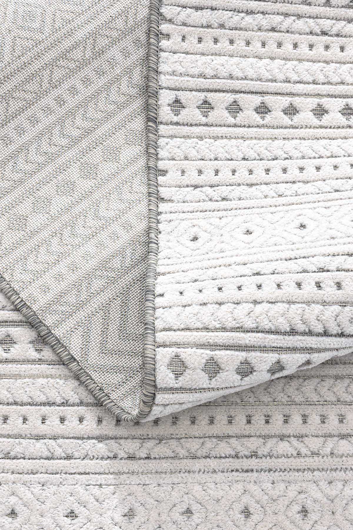 Sand Gri Krem Kolay Temizlenebilir Halı Kilim Oturma Odası Yatak Odası Koridor Makine Halısı 65543A