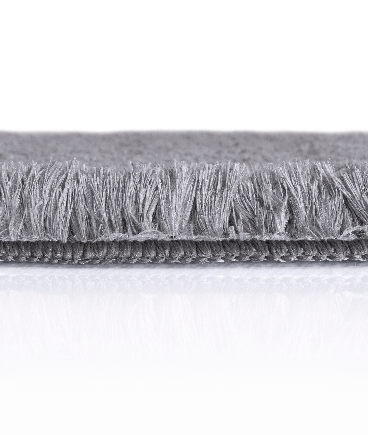 Segura Peluş Gri Kaydırmaz Taban 2'li Banyo Paspası 60 x 100 - 50 x 60