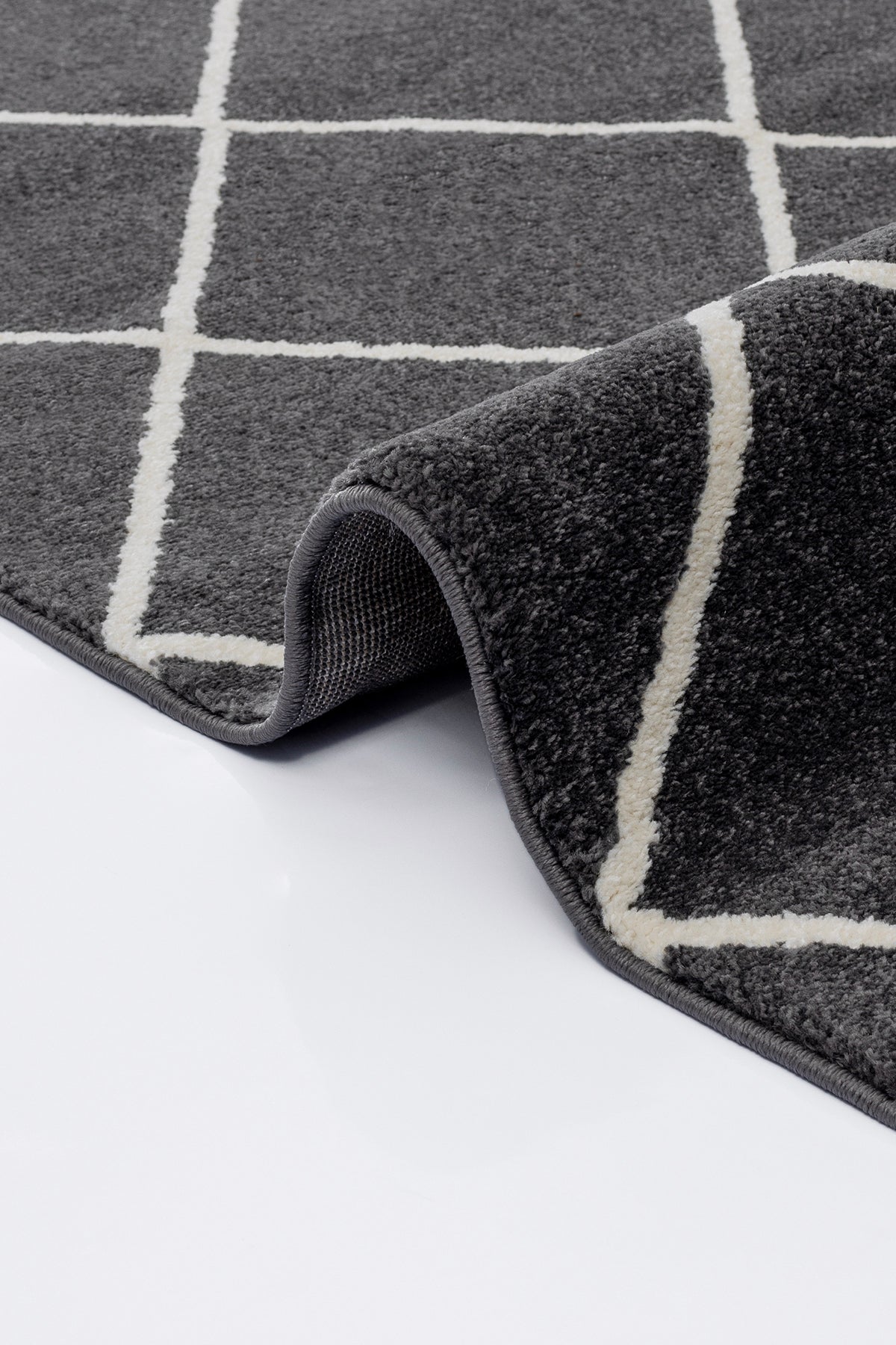 Sjo Antrasit Halı Kilim Salon Oturma Odası Yatak Odası Koridor Makine Halısı 59831