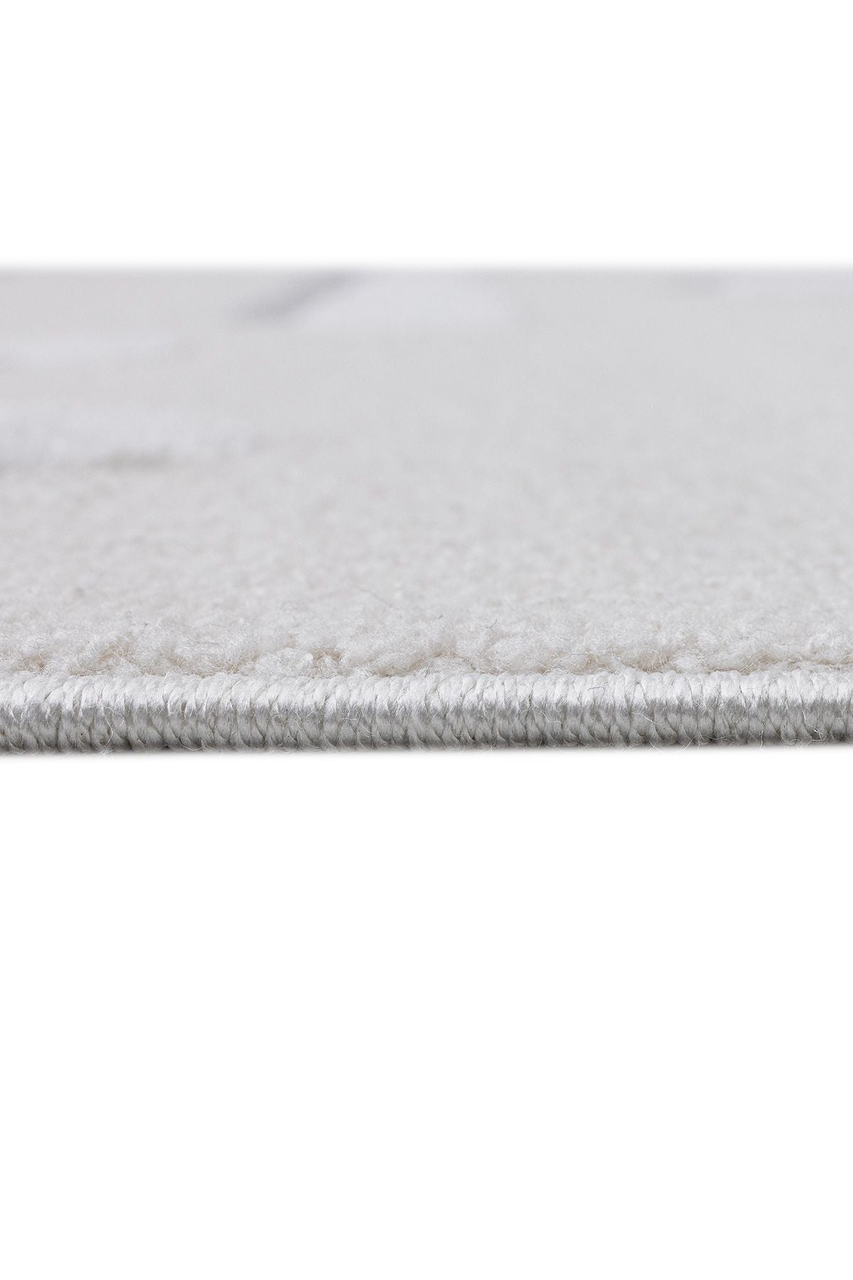 Sparkle Krem Gri Seksekli Çocuk Odası Bebek Odası Halısı 133x190 33451B