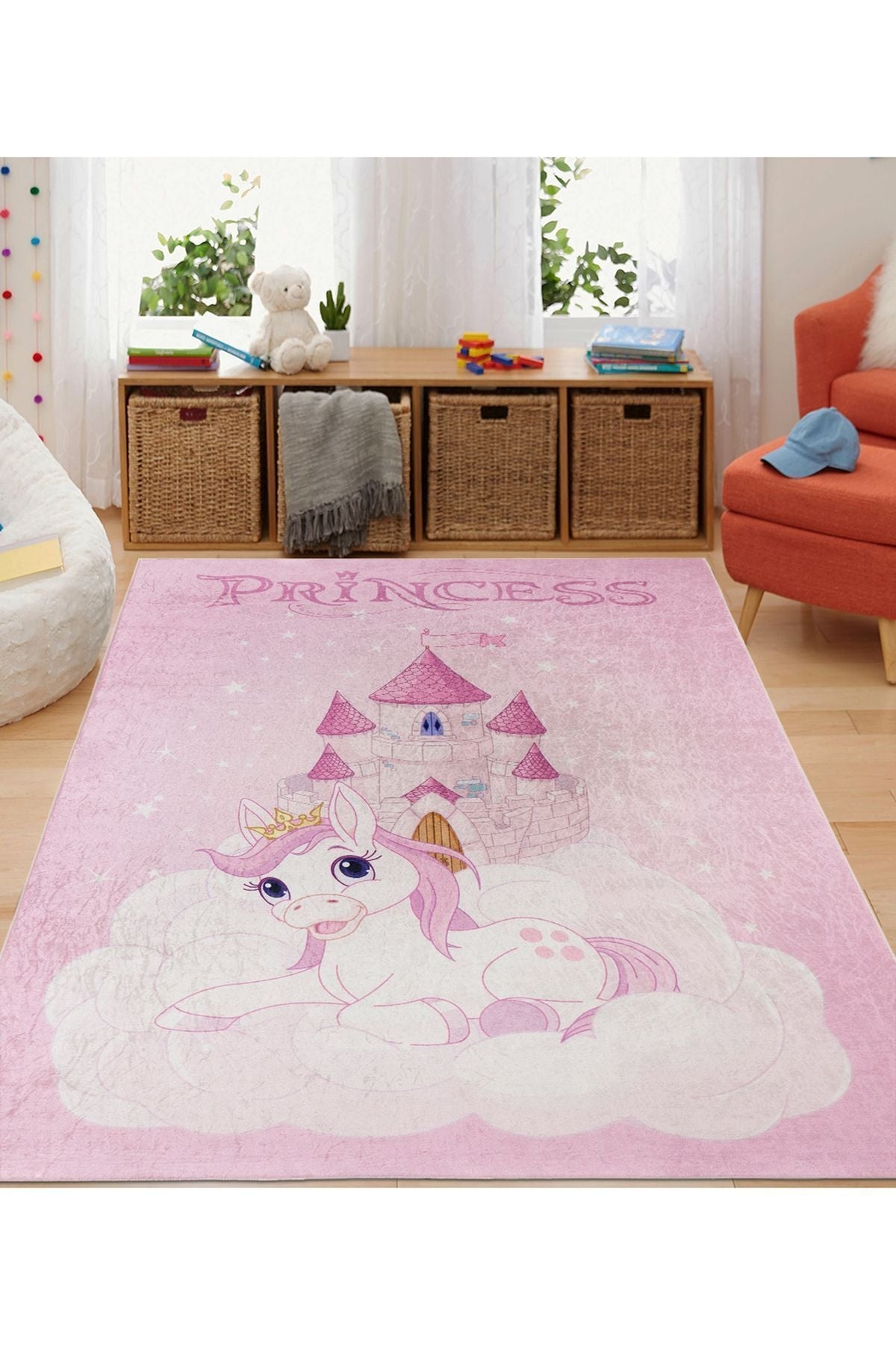 Style Yıkanabilir Kaymaz Taban Çocuk Odası Halısı 4036A