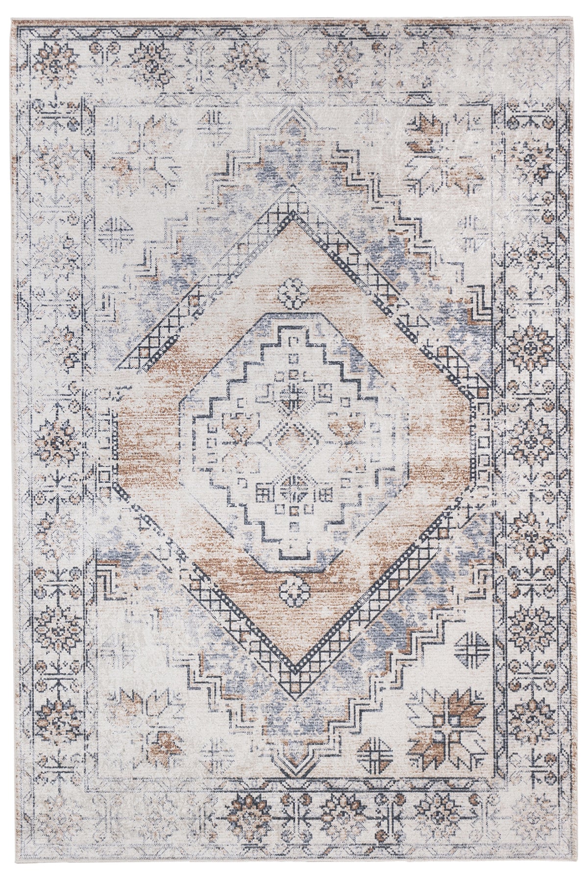Style Yıkanabilir Kaymaz Taban Halı 4011A