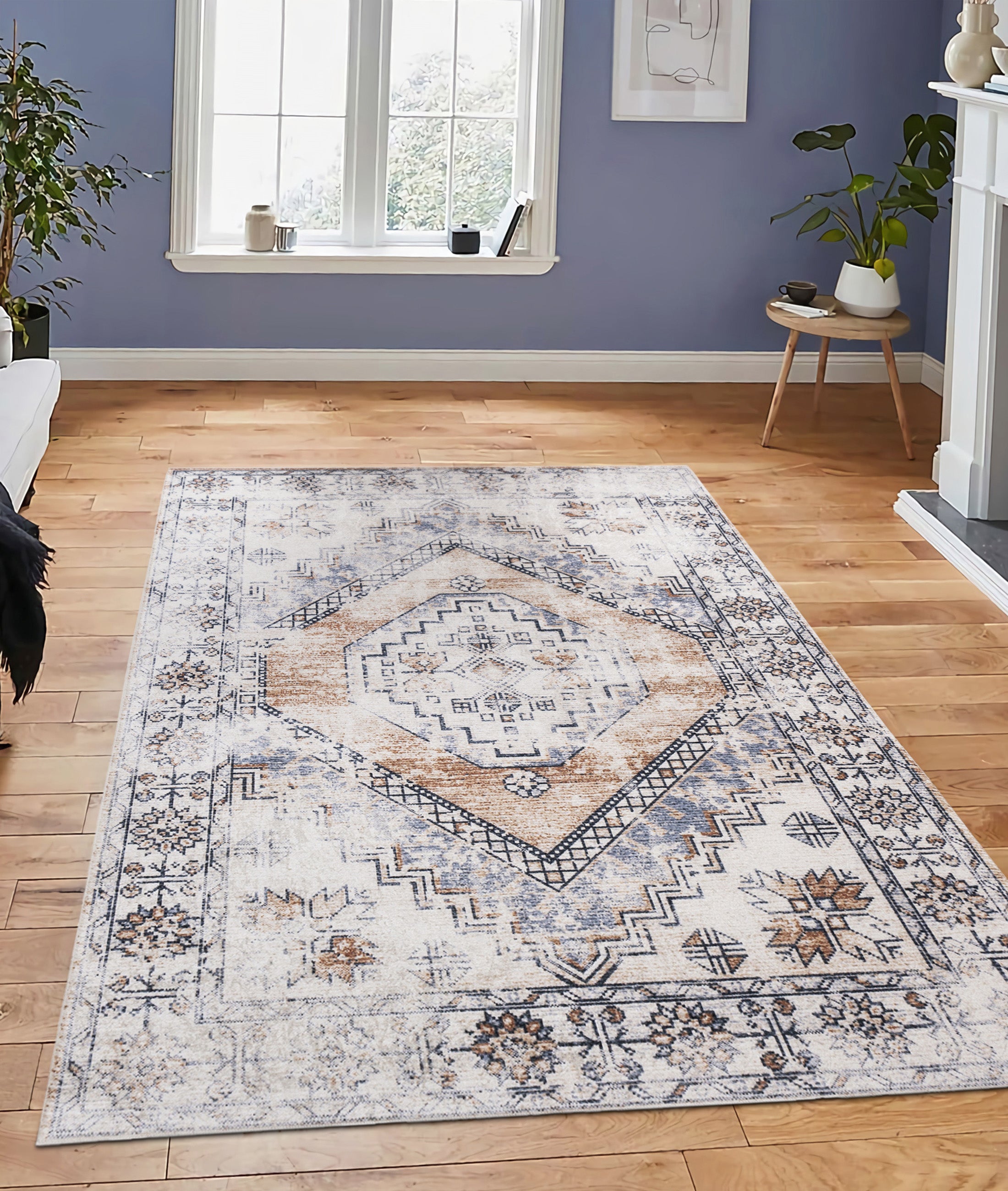 Style Yıkanabilir Kaymaz Taban Halı 4011A