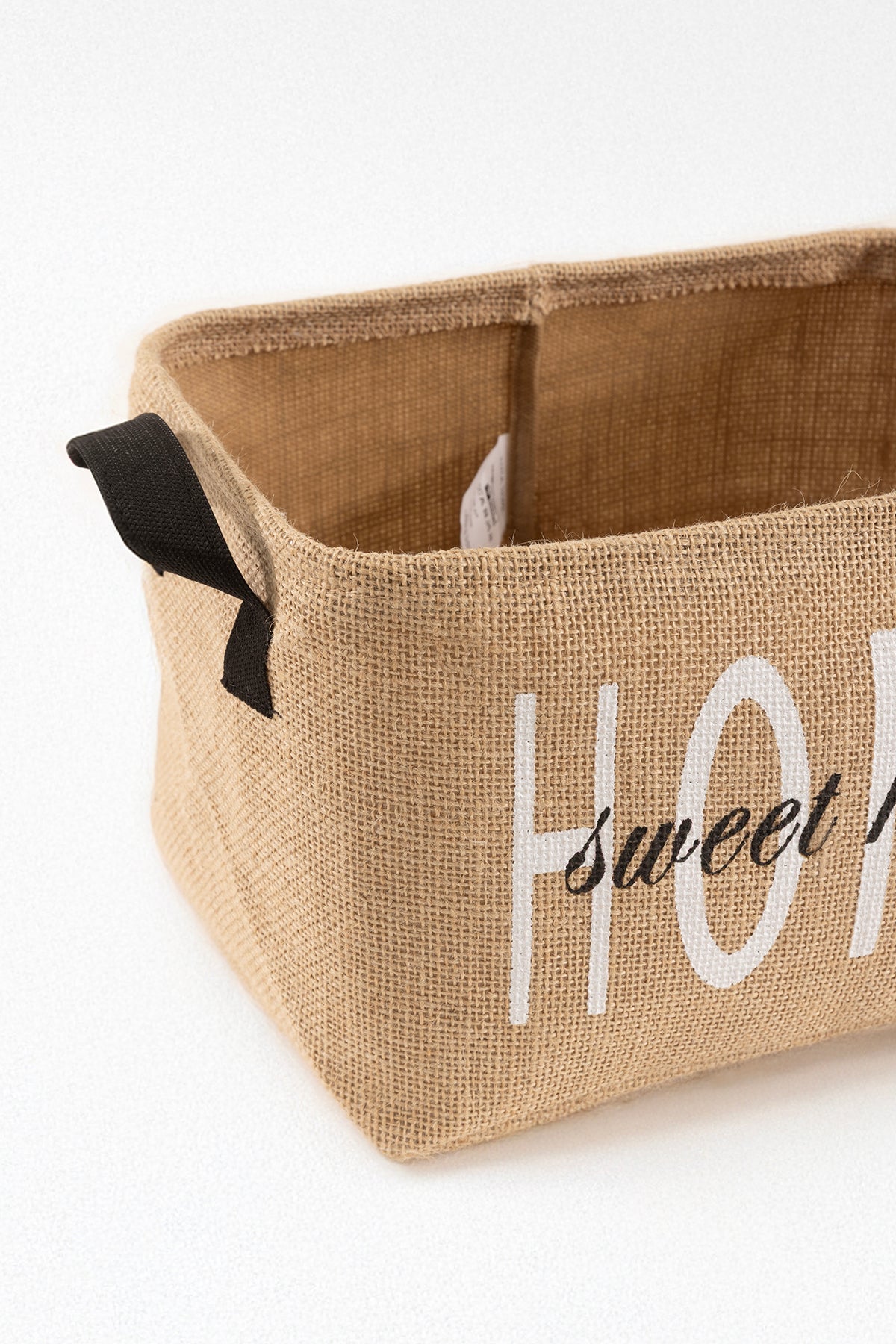 Tidy Jüt Home Yazılı Sepet (37x27x25cm) 6013