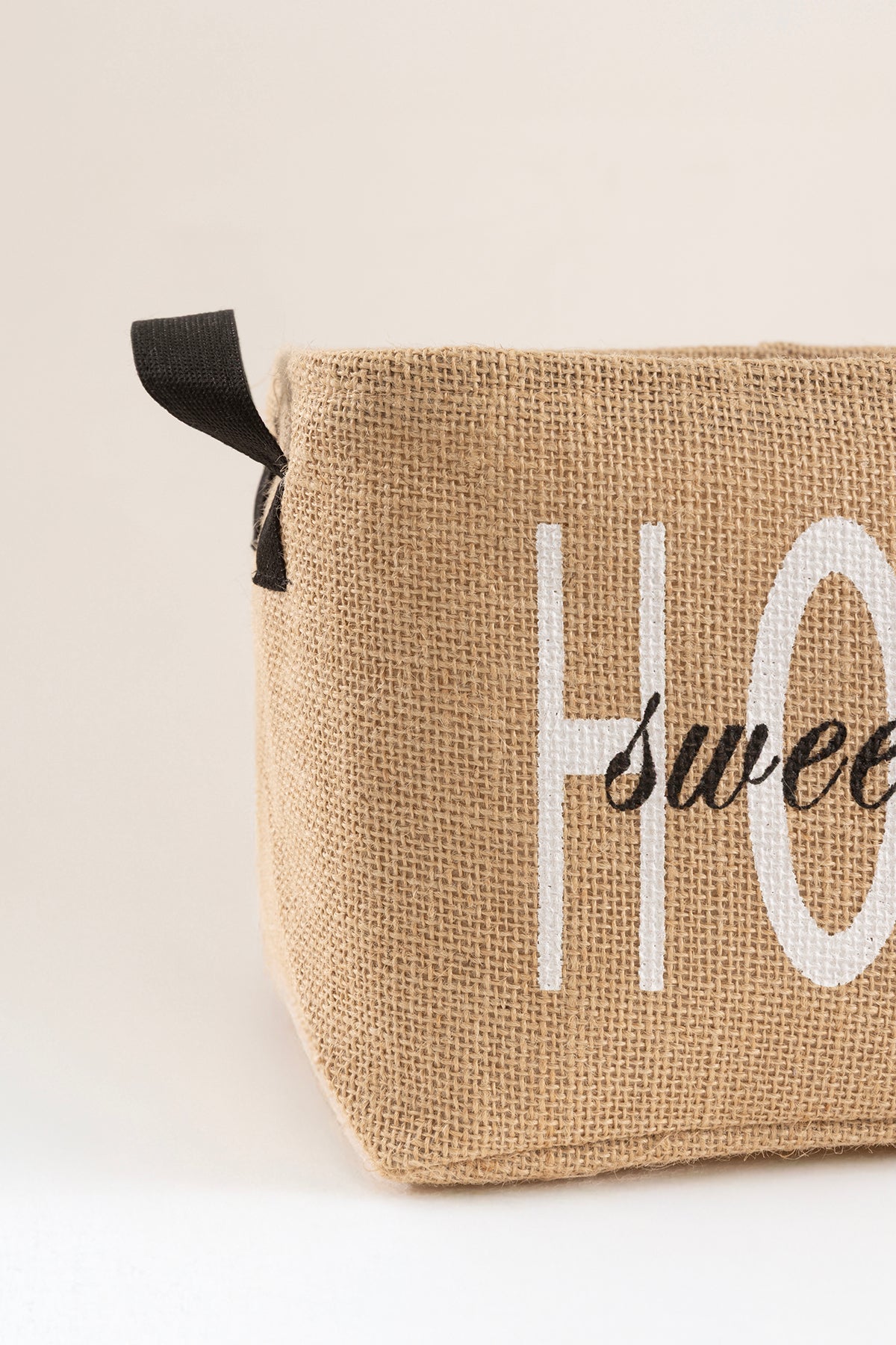 Tidy Jüt Home Yazılı Sepet (37x27x25cm) 6013