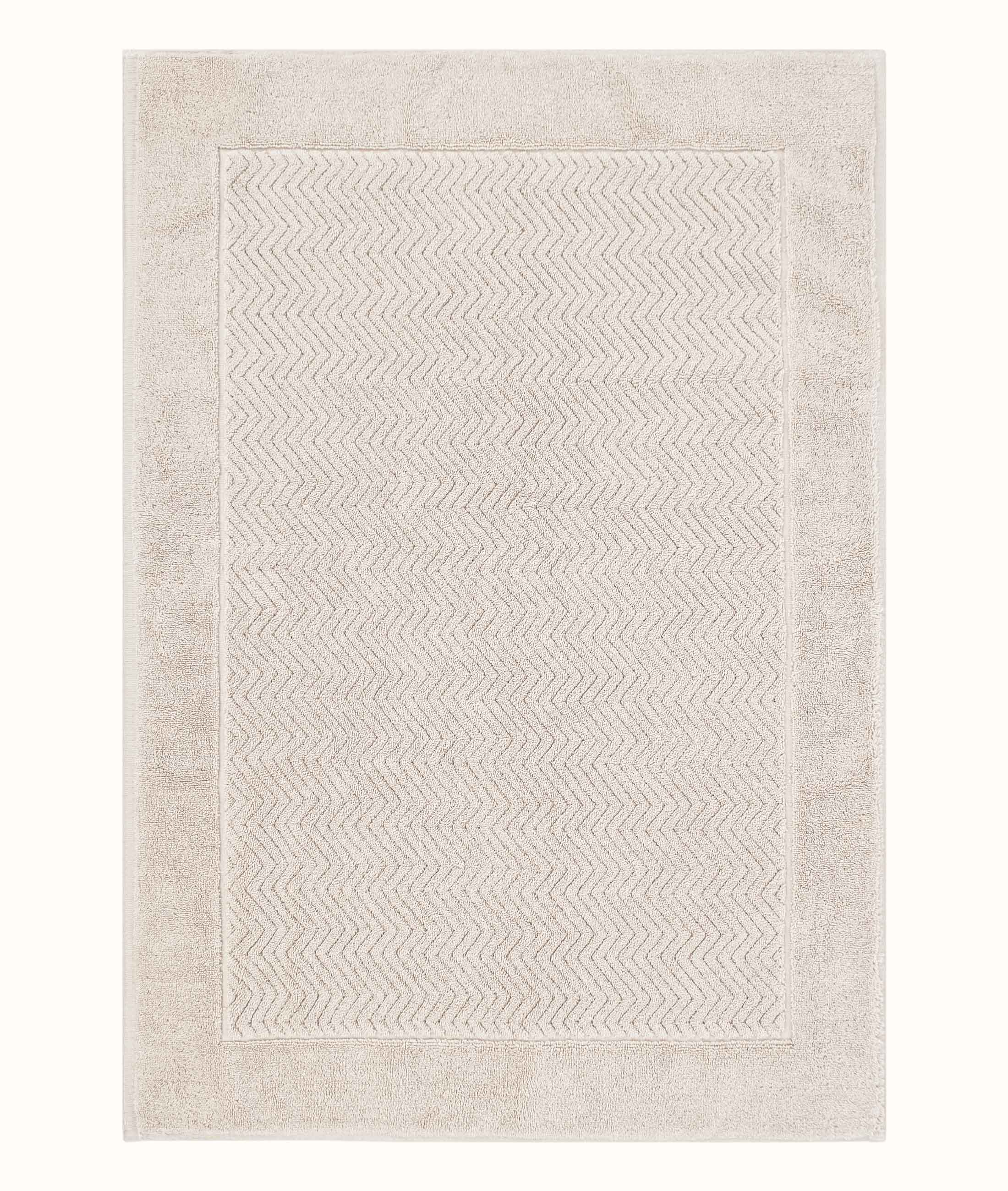 Tilos Jakarlı Ayak Havlusu Vizon 50x80 2224