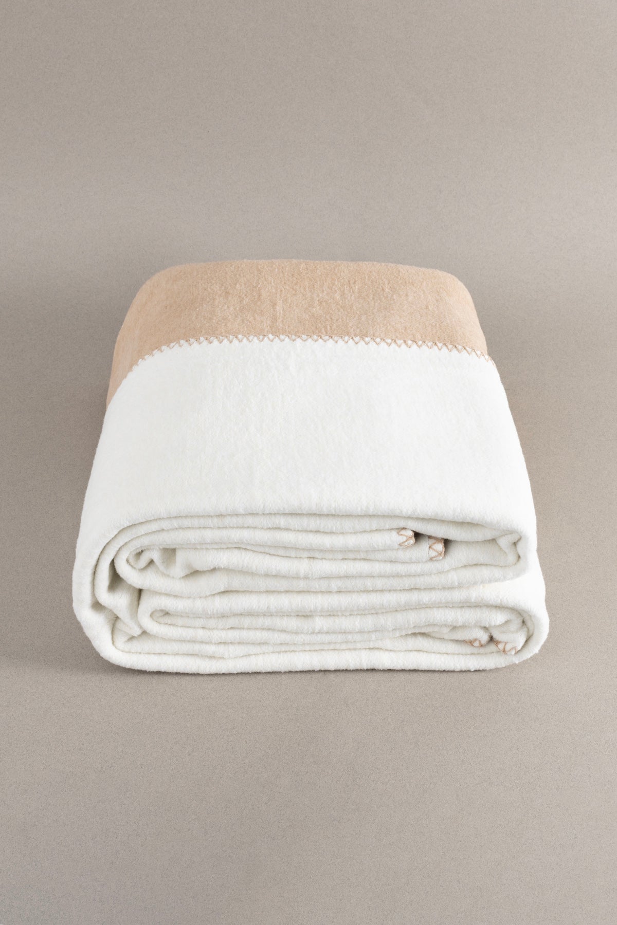 Twin Soft Pamuklu Çift Kişilik Battaniye Kahve Krem 200 x 220 5010A
