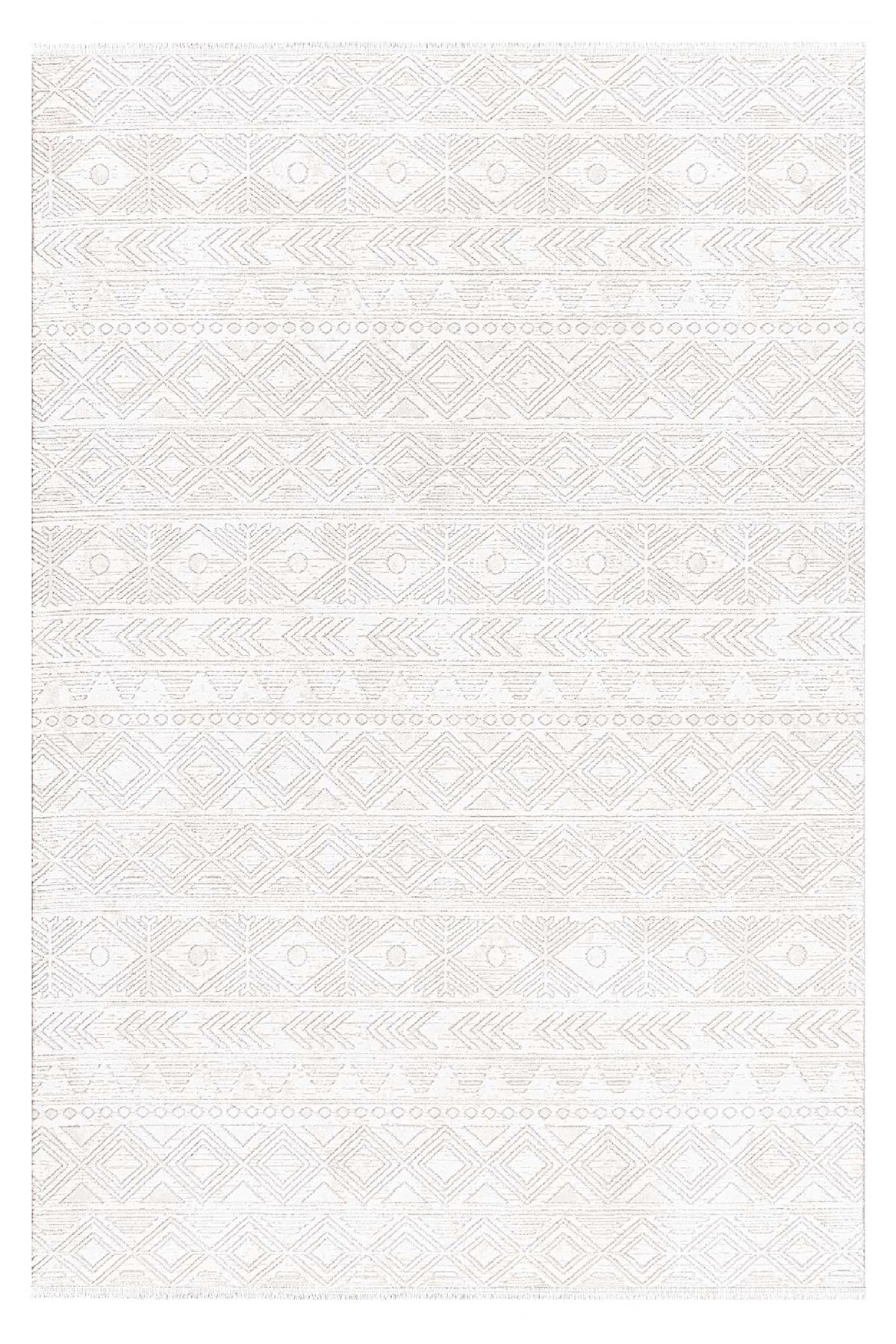 Versay Krem Halı Kilim Salon Oturma Odası Yatak Odası Koridor Makine Halısı 51404