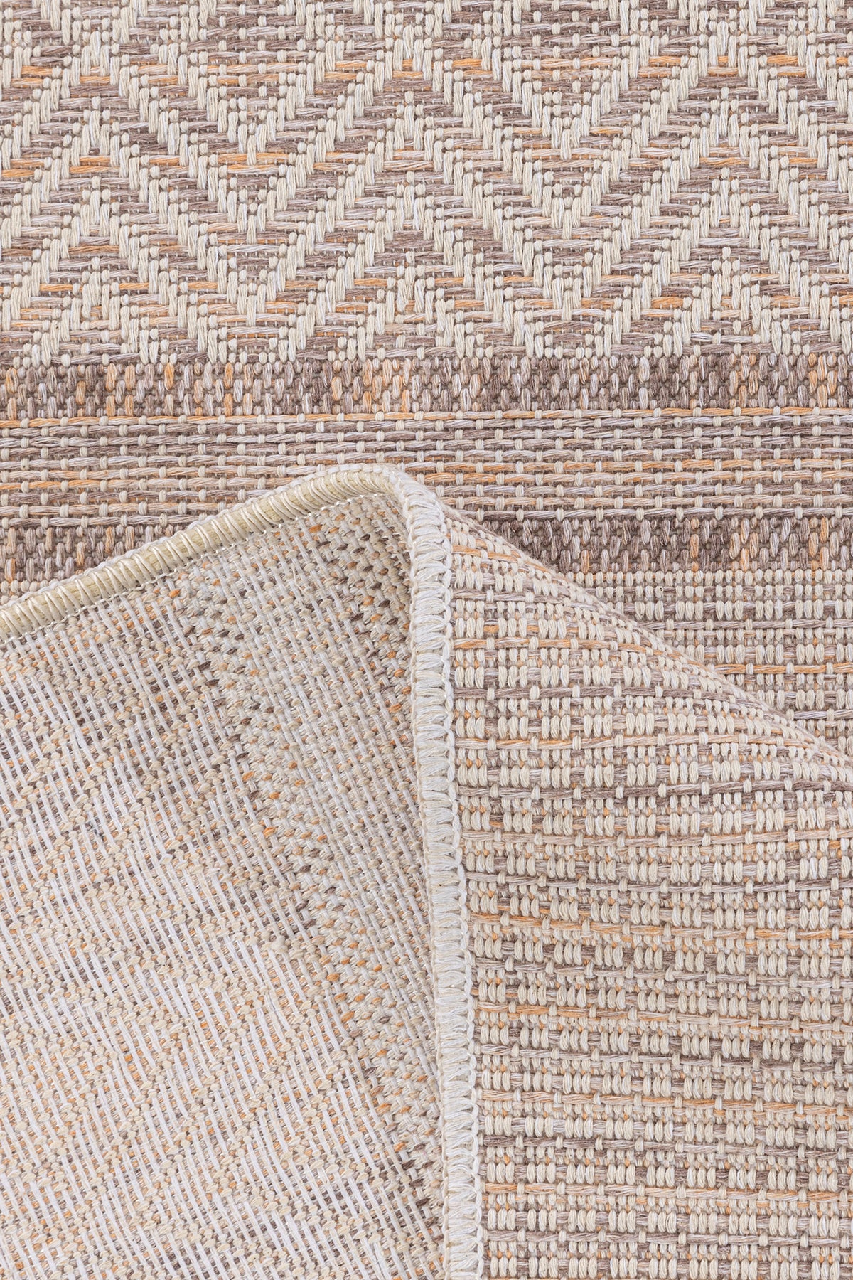 Vivaldi Kahve Tarçın Halı Kilim Salon Oturma Odası Yolluk Yatak Odası Koridor Halısı A0057A