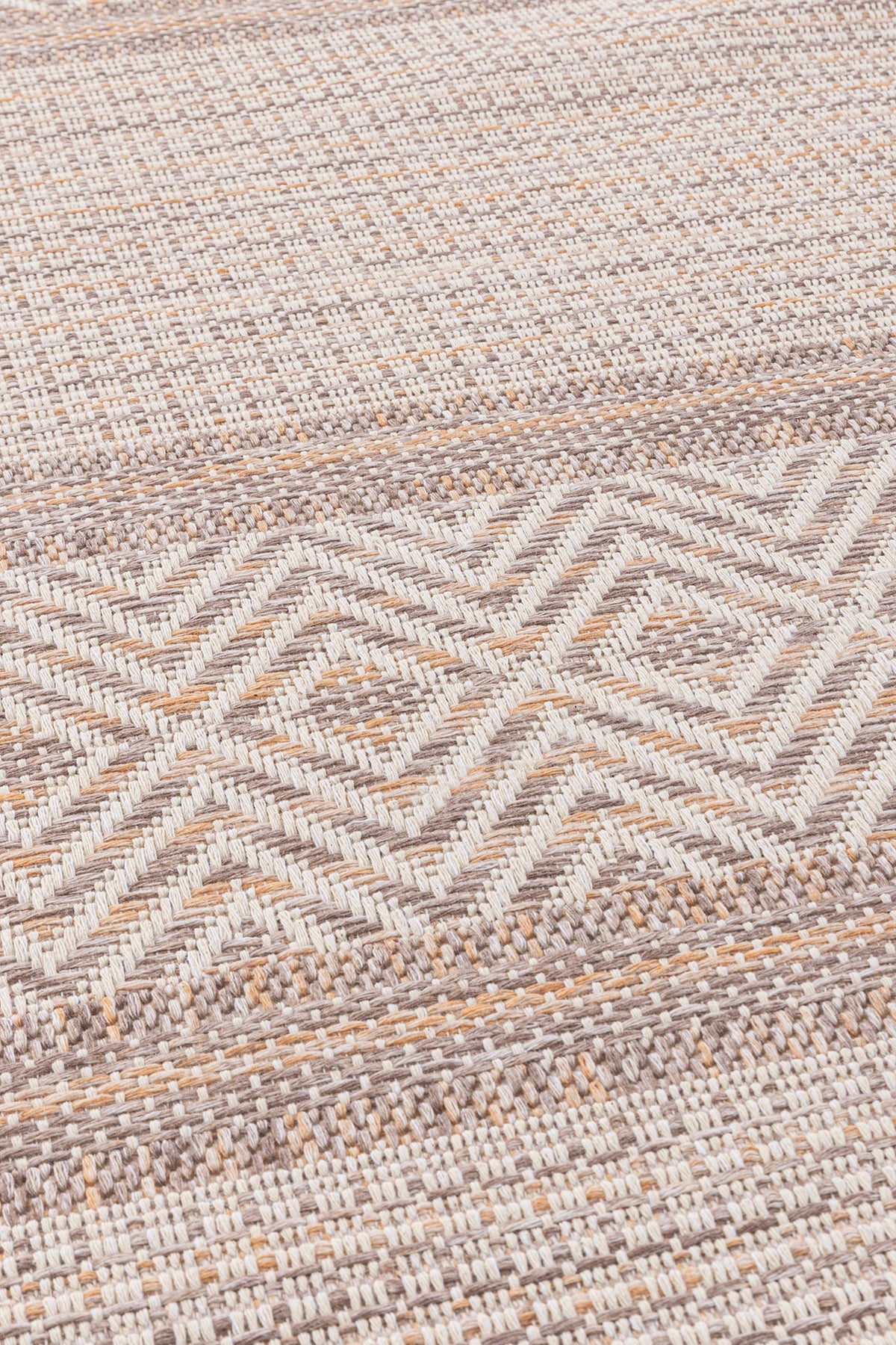 Vivaldi Kahve Tarçın Halı Kilim Salon Oturma Odası Yolluk Yatak Odası Koridor Halısı A0057A